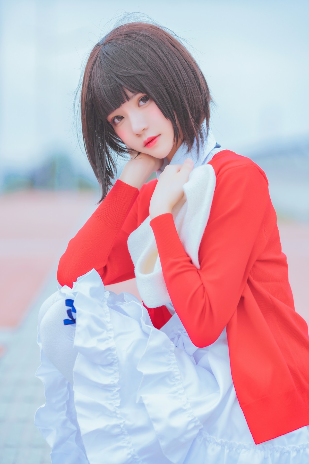图片[25]-萝莉风COS 桜桃喵 – 加藤惠系列之常服 – COSPLAY-小乔阁