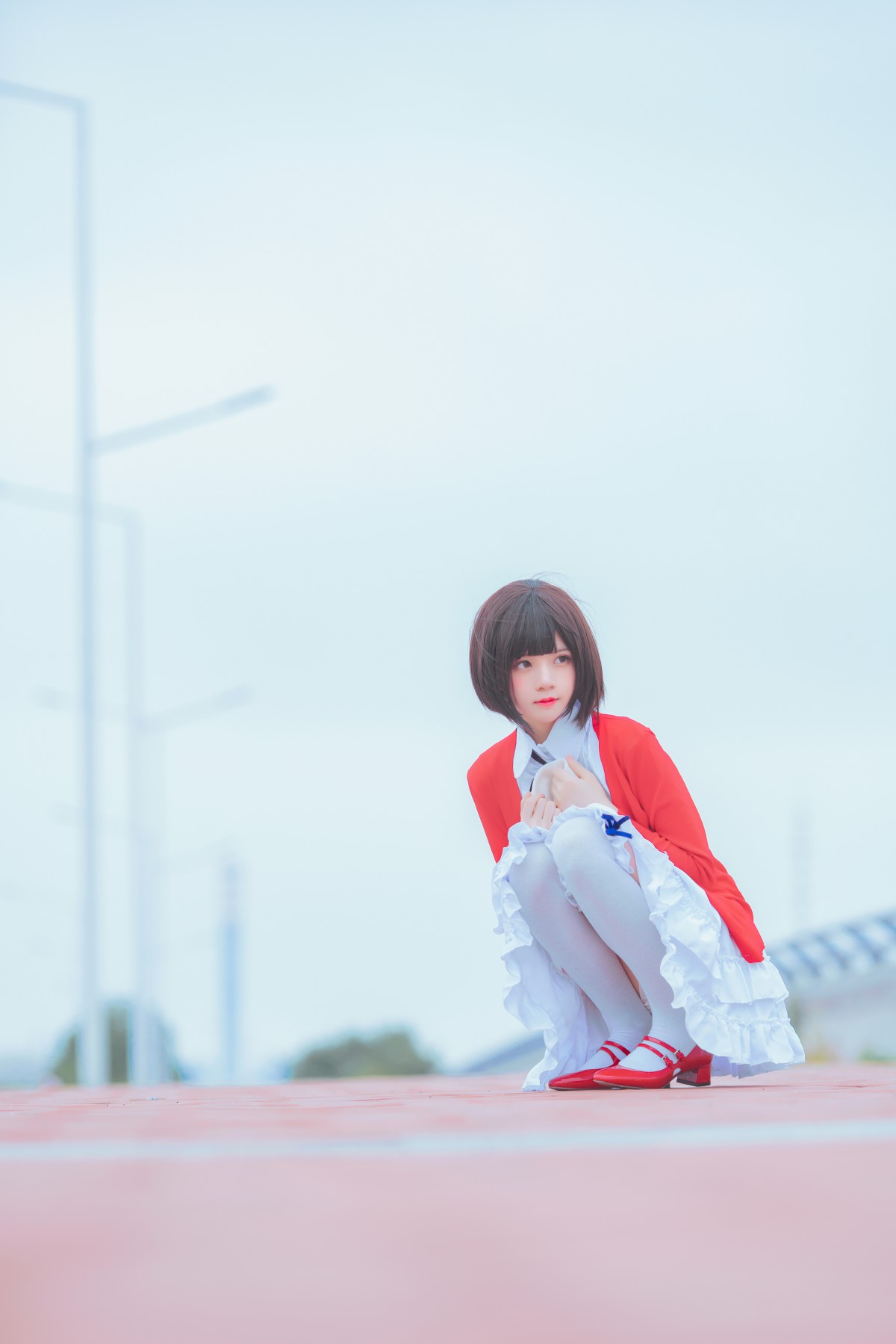 图片[26]-萝莉风COS 桜桃喵 – 加藤惠系列之常服 – COSPLAY-小乔阁