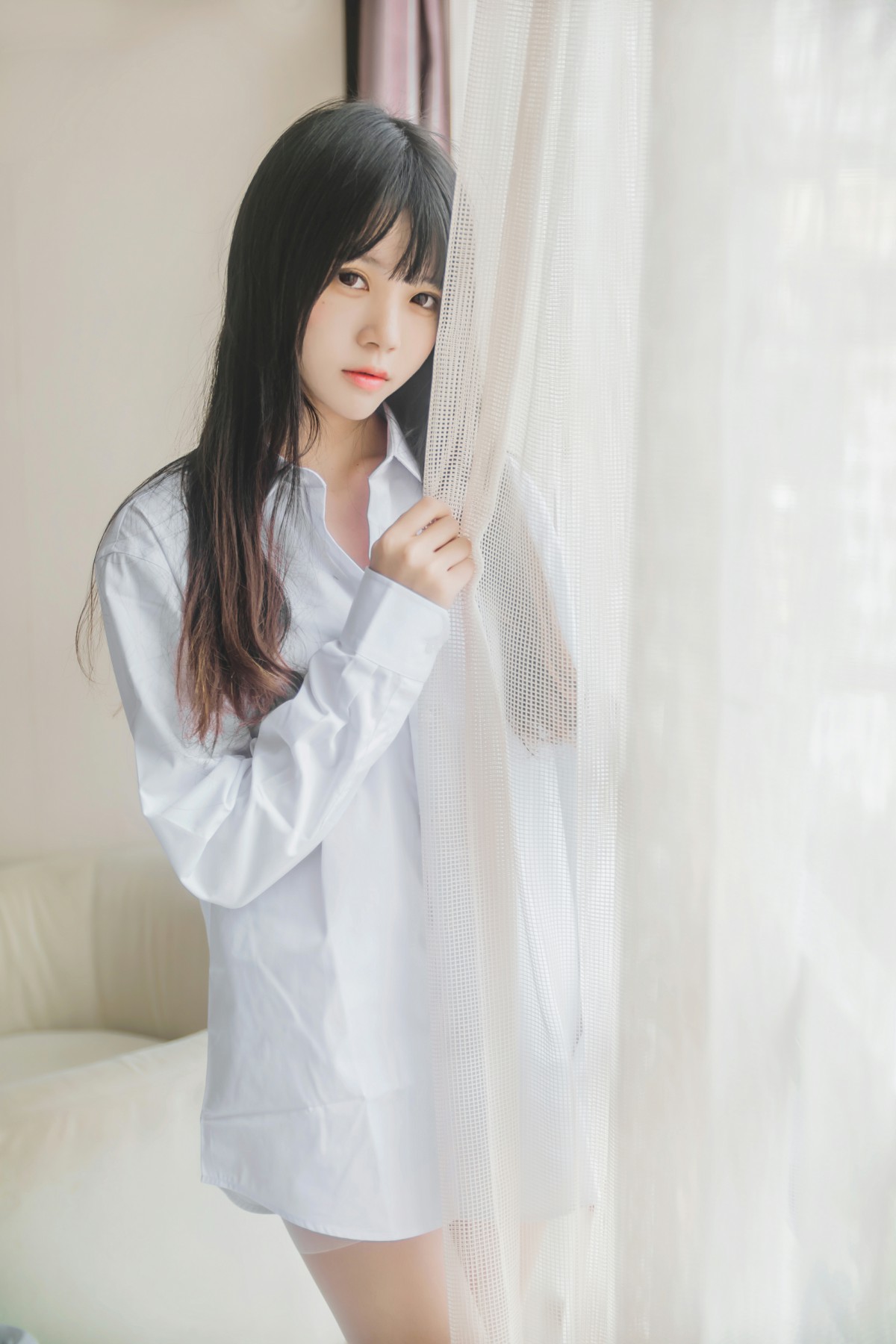 图片[11]-萝莉风COS 桜桃喵 – 白衬衫散发 – COSPLAY-小乔阁