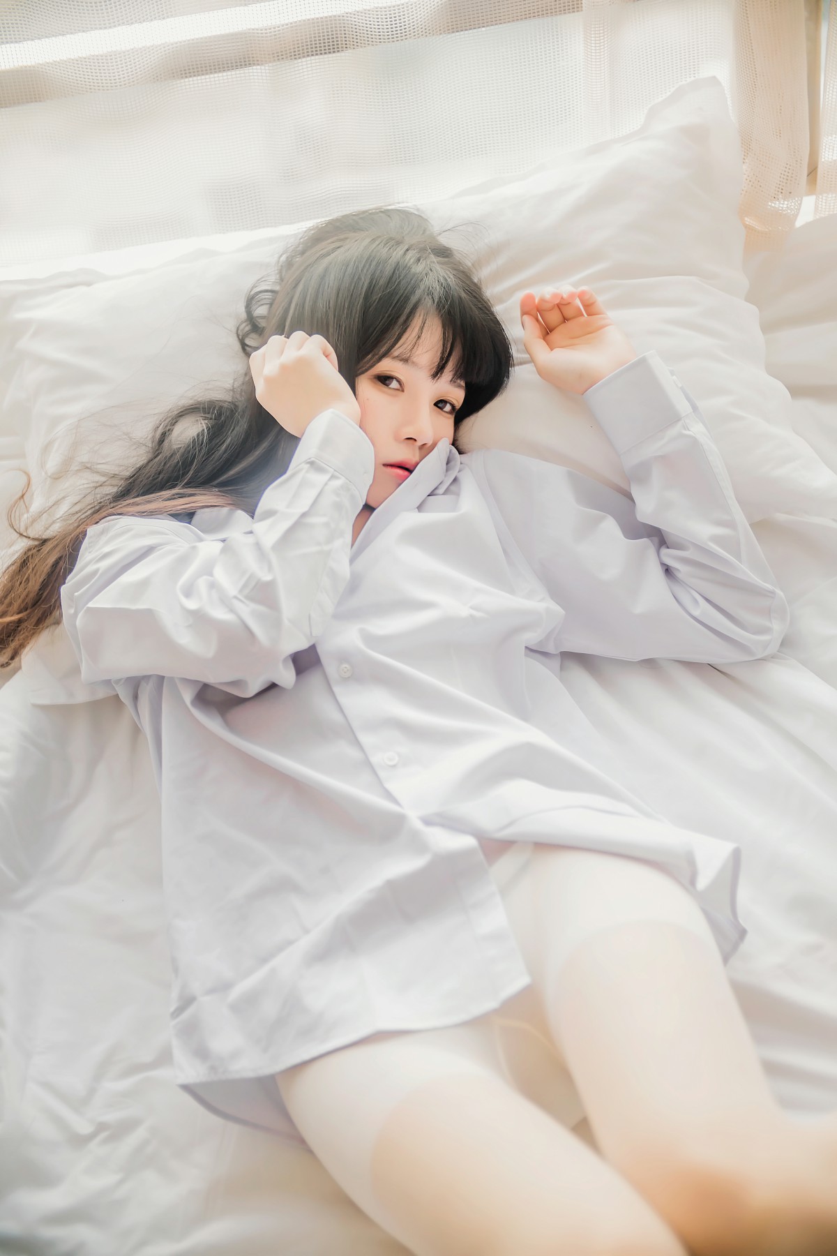 图片[16]-萝莉风COS 桜桃喵 – 白衬衫散发 – COSPLAY-小乔阁