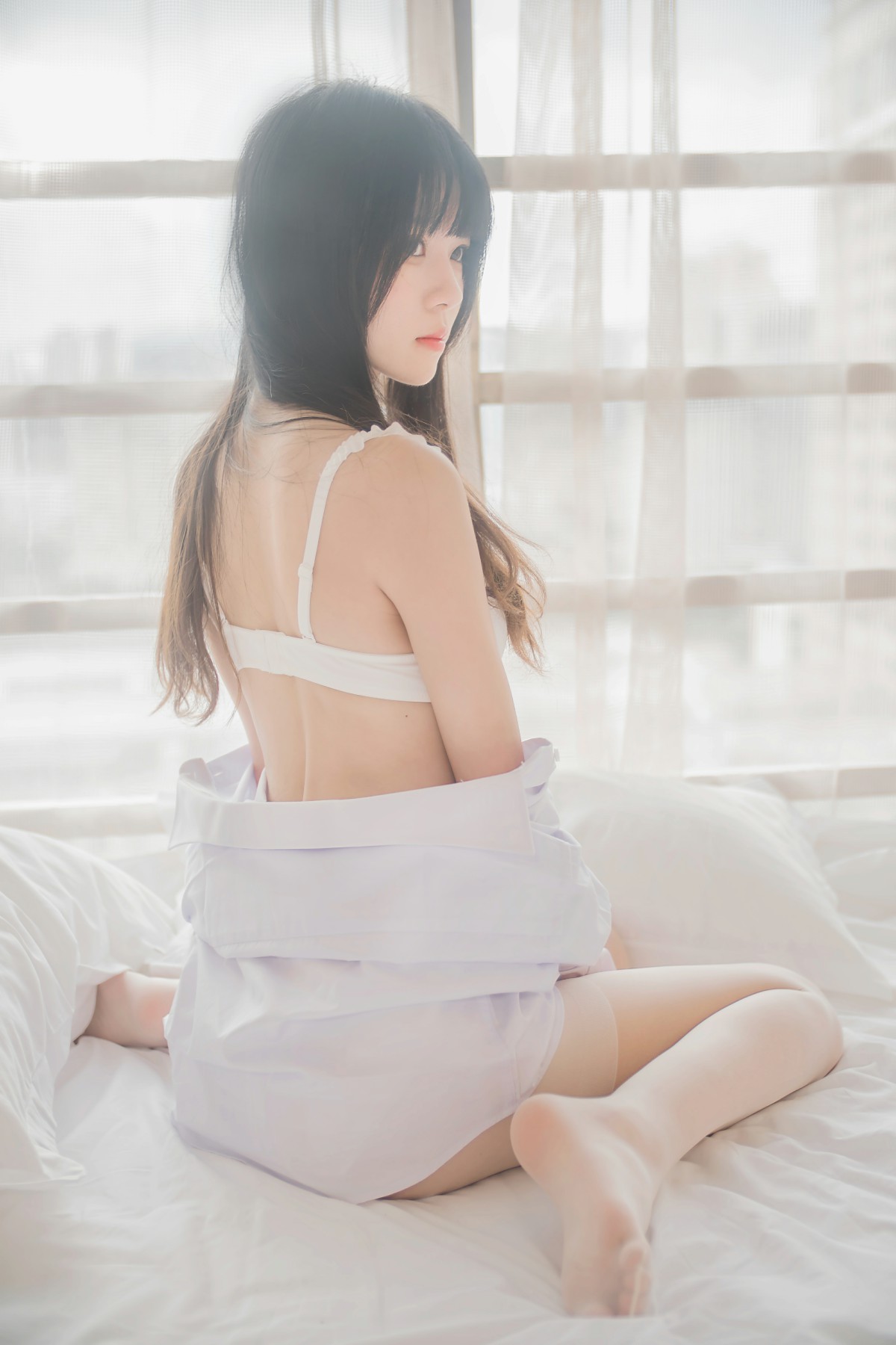 图片[43]-萝莉风COS 桜桃喵 – 白衬衫散发 – COSPLAY-小乔阁