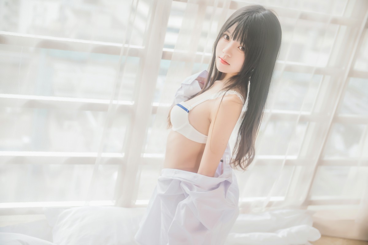 图片[47]-萝莉风COS 桜桃喵 – 白衬衫散发 – COSPLAY-小乔阁