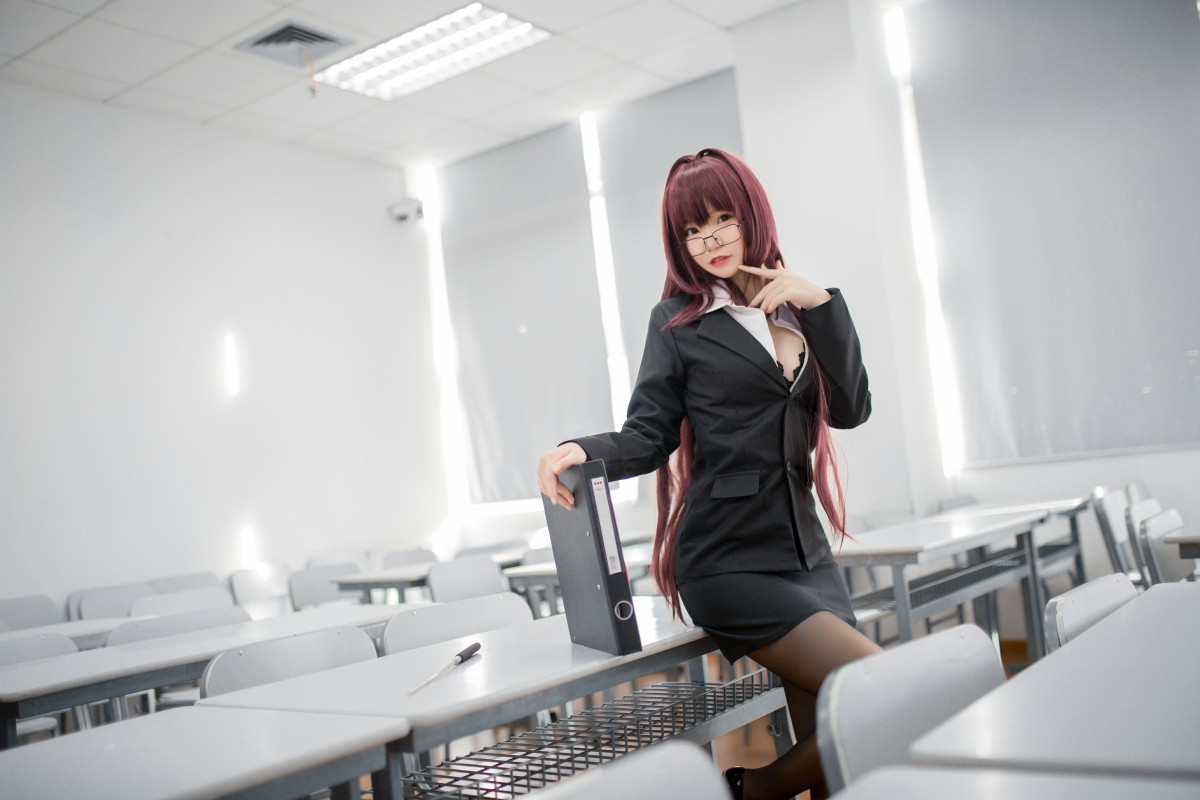图片[7]-性感人气COSER Yoko宅夏Cos – 斯卡哈教师 – COSPLAY-小乔阁
