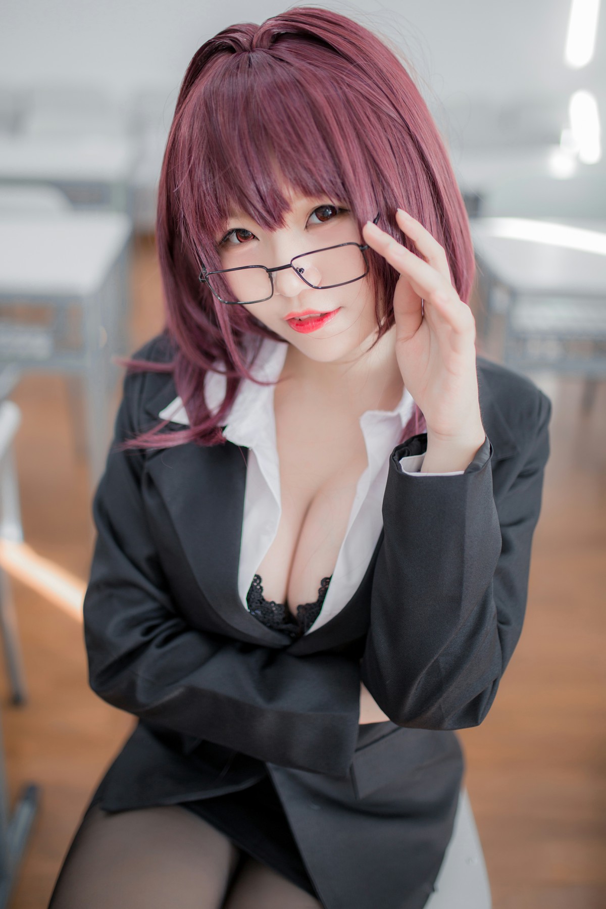 图片[15]-性感人气COSER Yoko宅夏Cos – 斯卡哈教师 – COSPLAY-小乔阁