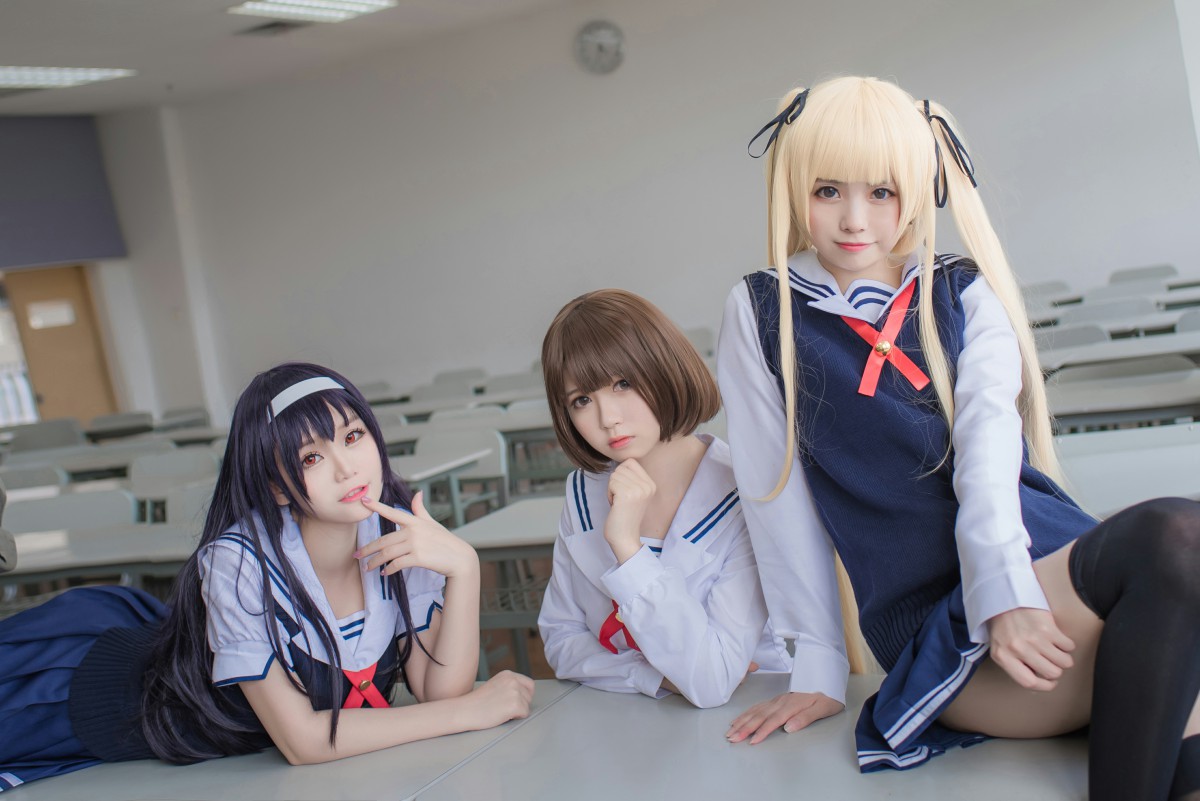 图片[7]-白金Saki写真 – 校服 – COSPLAY-小乔阁