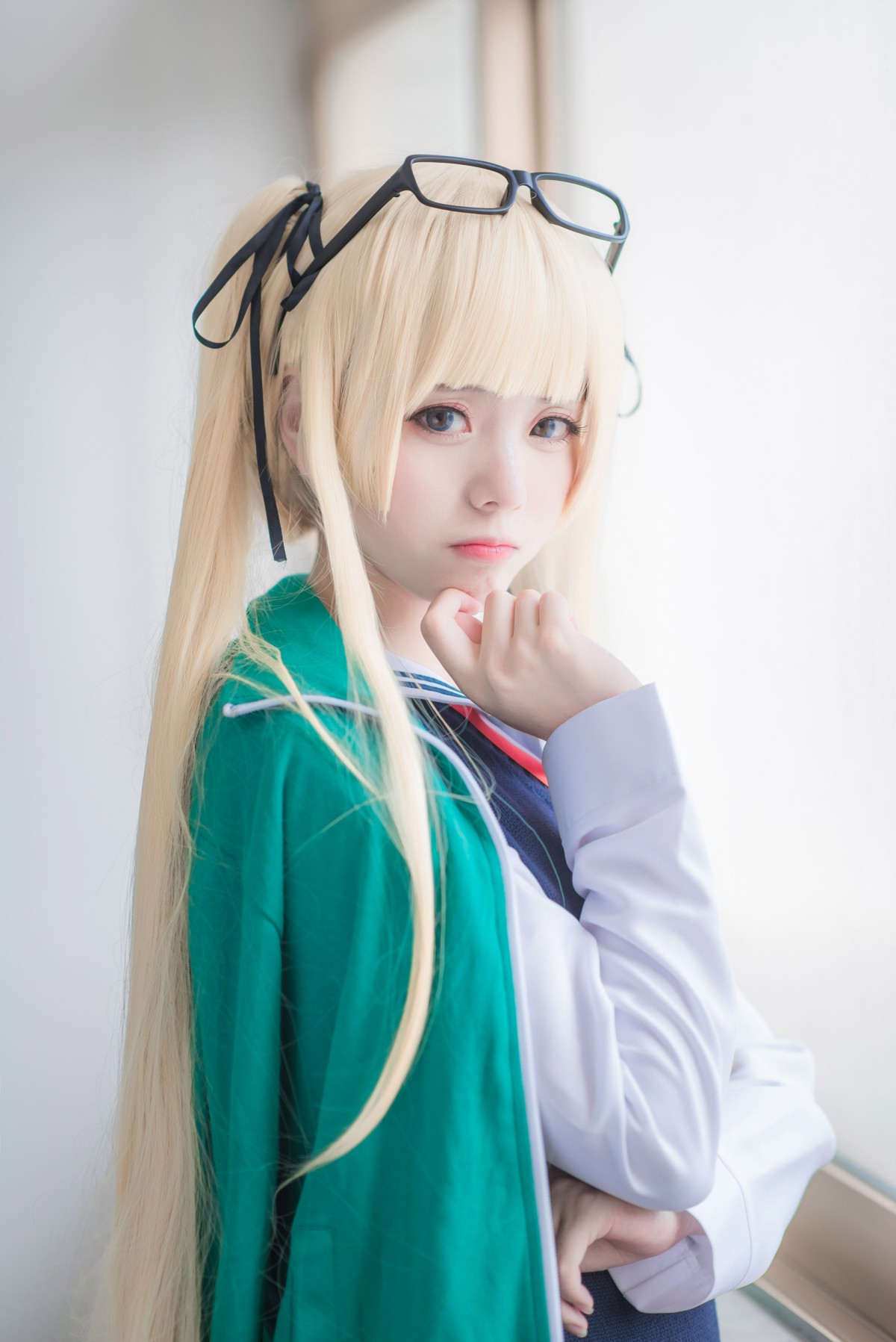 图片[12]-白金Saki写真 – 校服 – COSPLAY-小乔阁