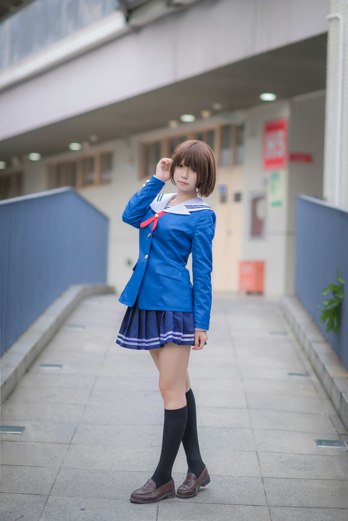 图片[19]-白金Saki写真 – 校服 – COSPLAY-小乔阁