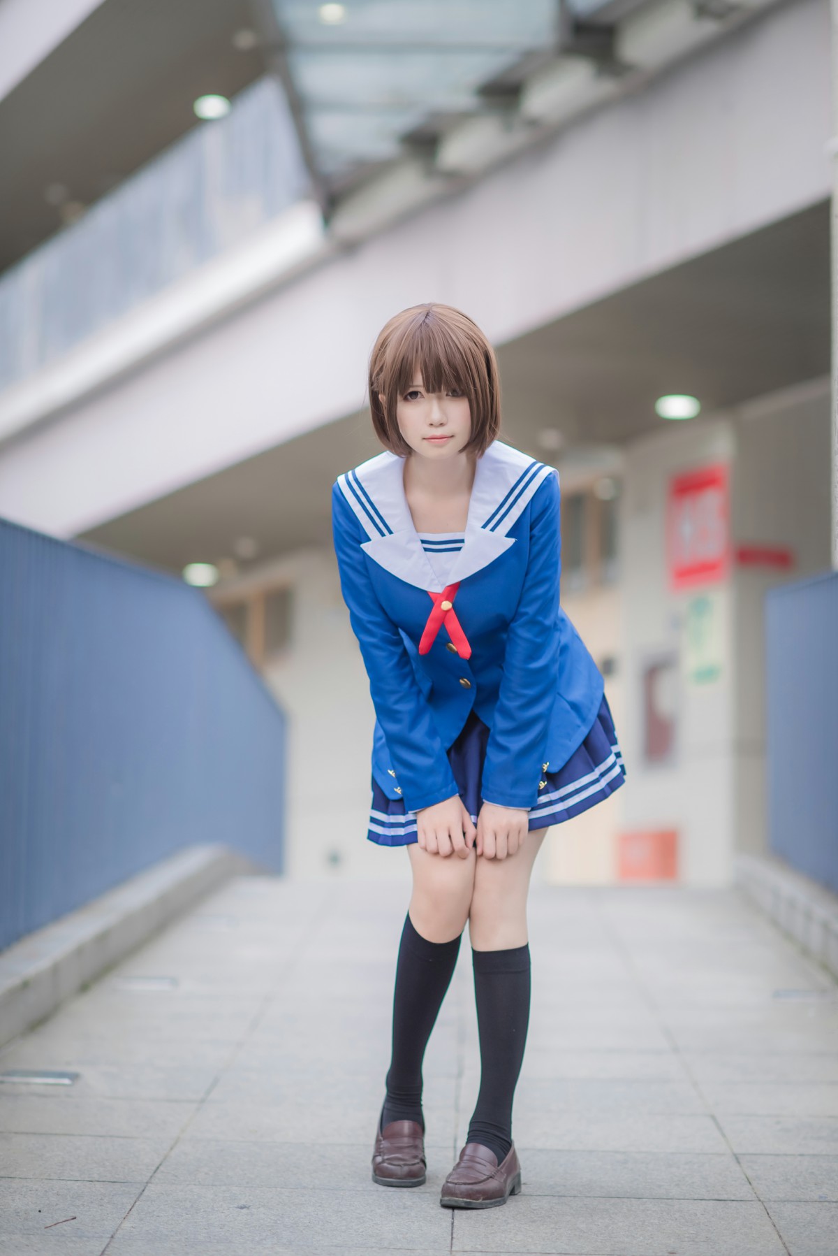 图片[20]-白金Saki写真 – 校服 – COSPLAY-小乔阁