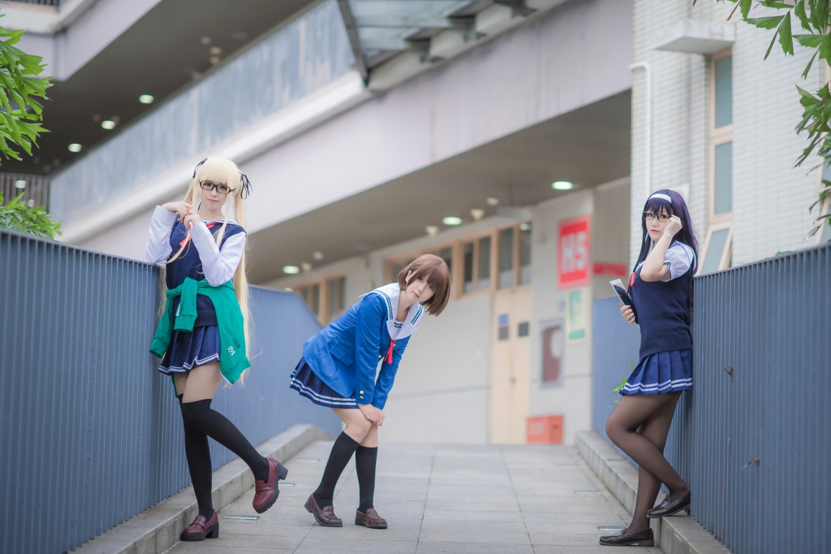 图片[21]-白金Saki写真 – 校服 – COSPLAY-小乔阁