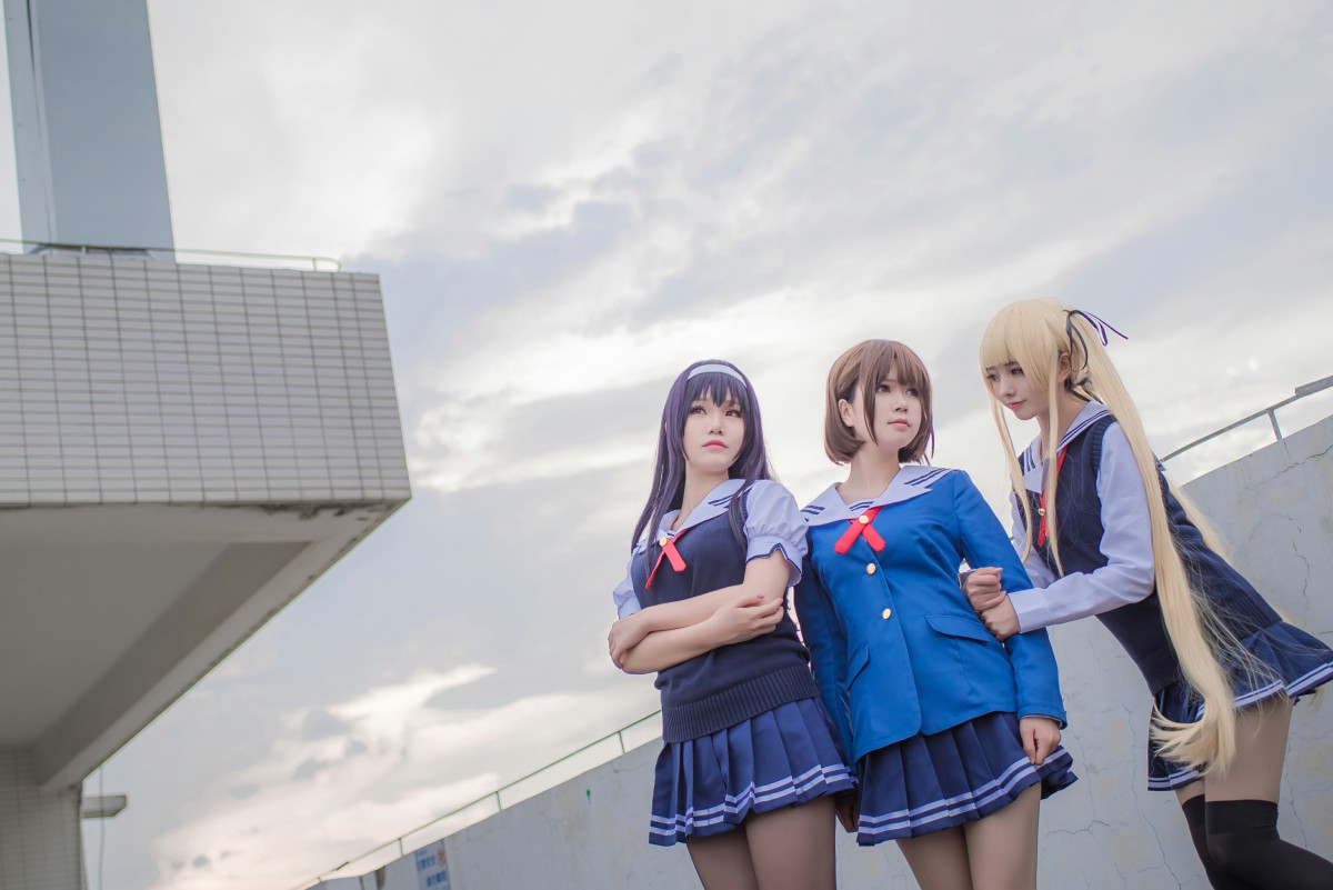 图片[25]-白金Saki写真 – 校服 – COSPLAY-小乔阁