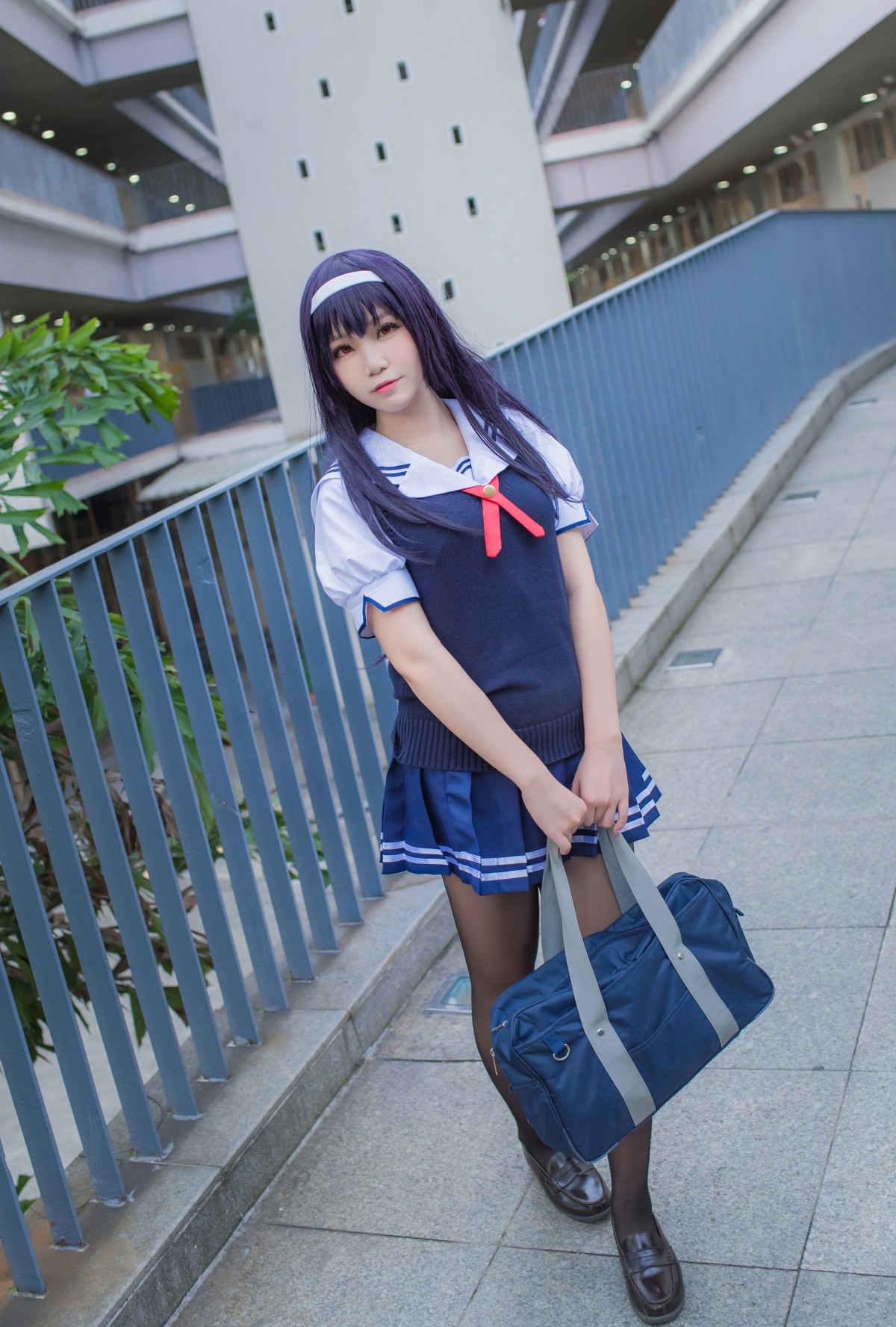 图片[28]-白金Saki写真 – 校服 – COSPLAY-小乔阁