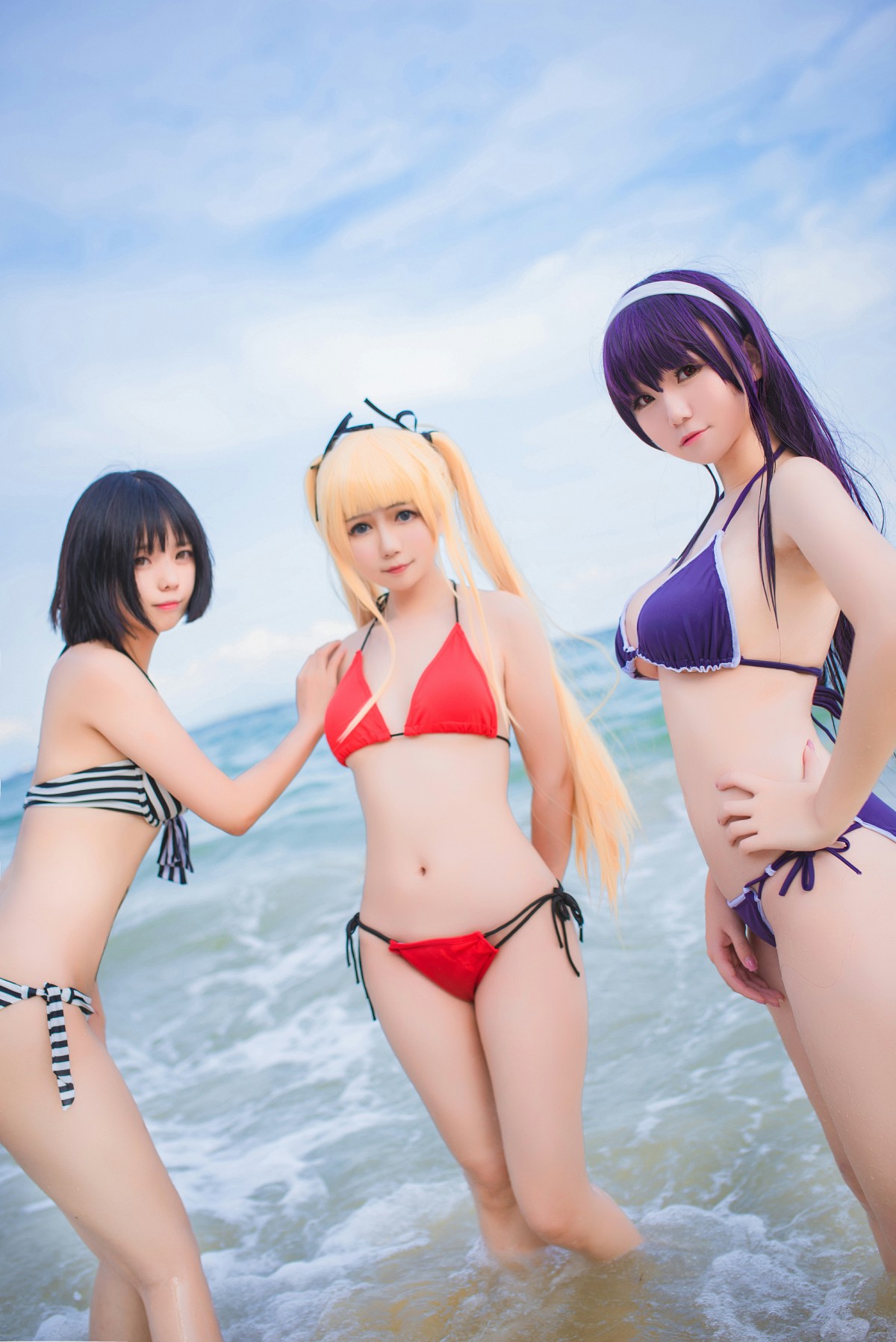 图片[2]-白金Saki写真 – 水着 – COSPLAY-小乔阁