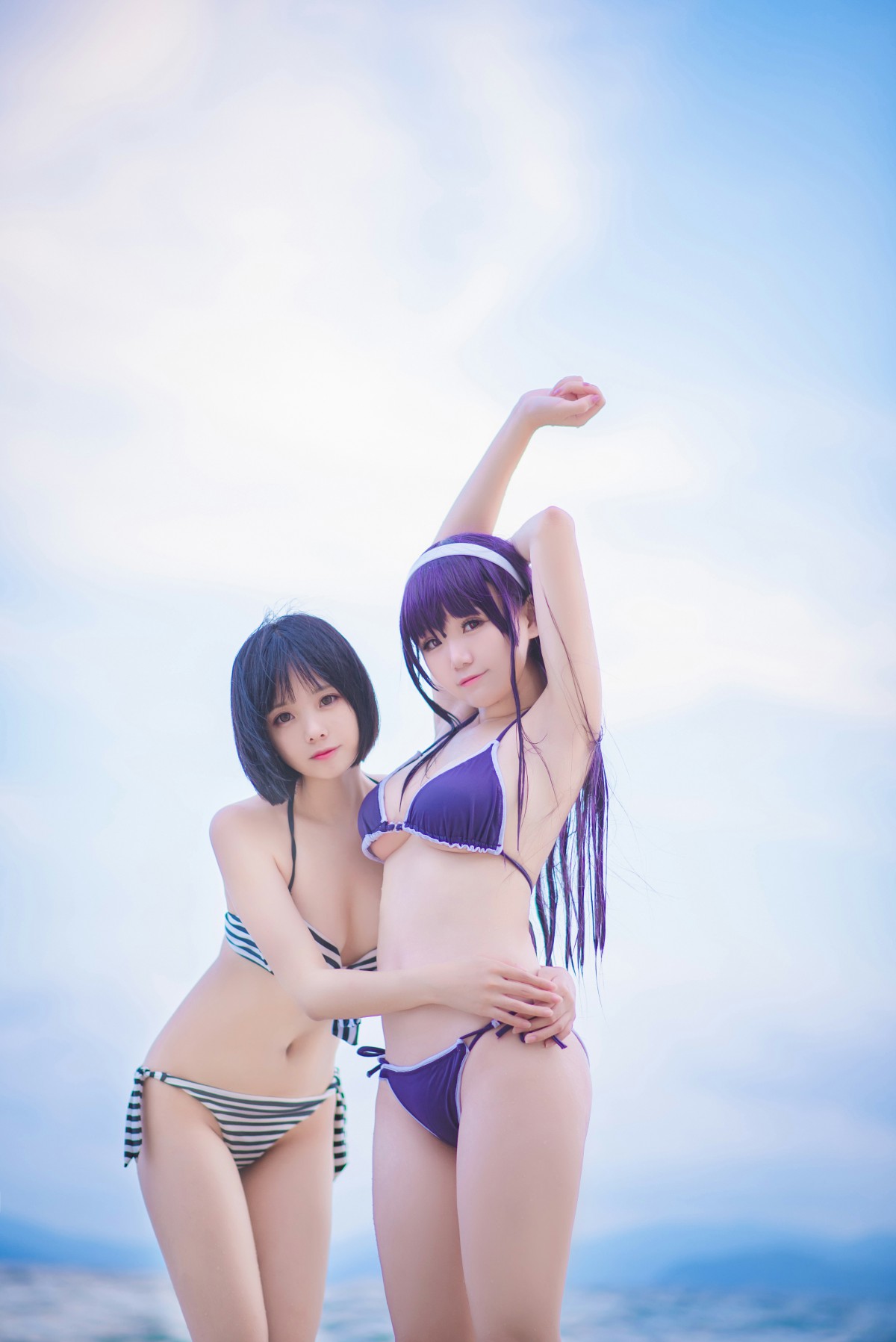 图片[4]-白金Saki写真 – 水着 – COSPLAY-小乔阁