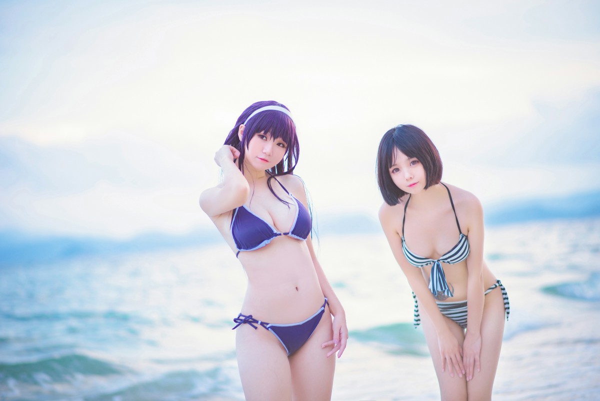 图片[5]-白金Saki写真 – 水着 – COSPLAY-小乔阁