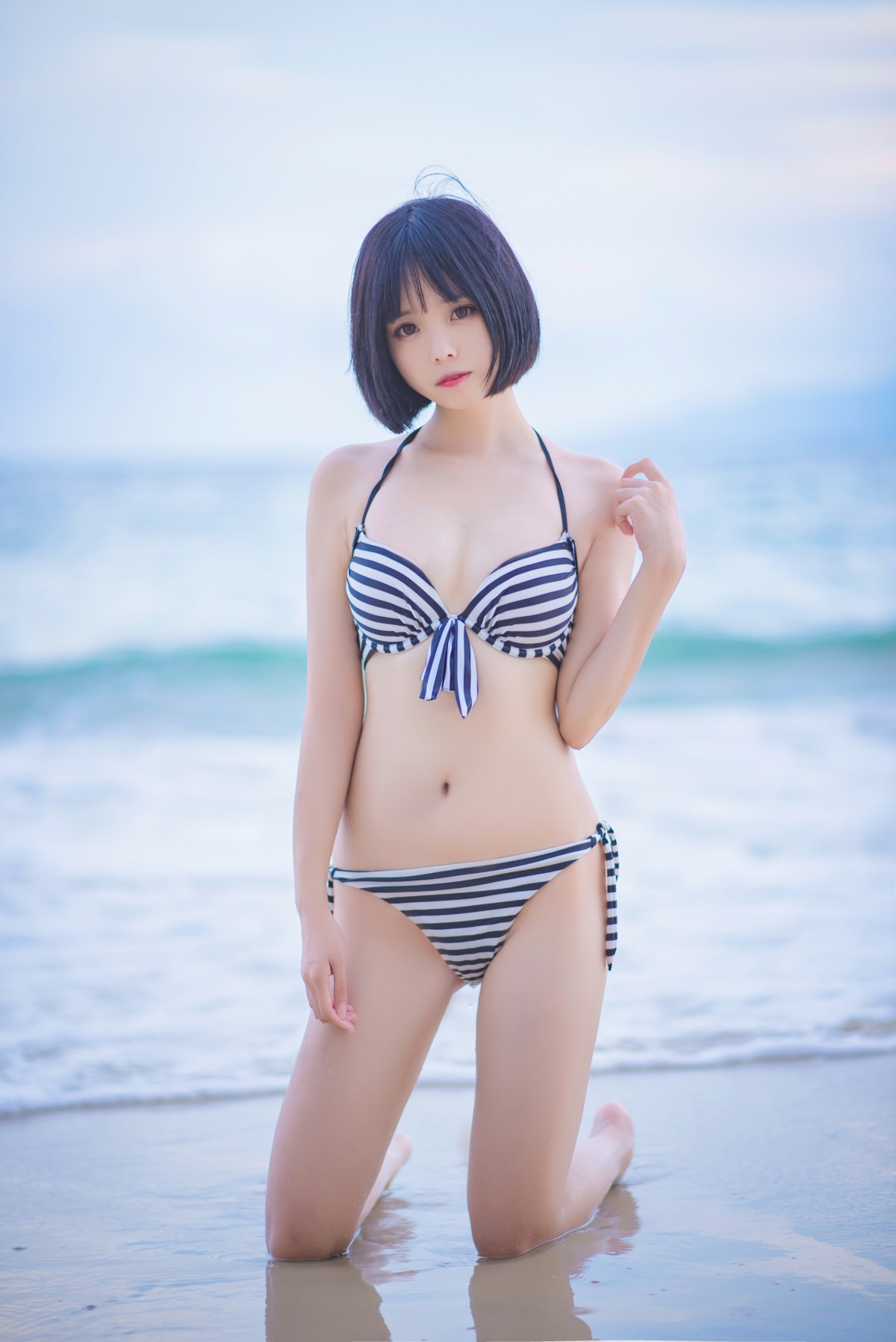 图片[11]-白金Saki写真 – 水着 – COSPLAY-小乔阁
