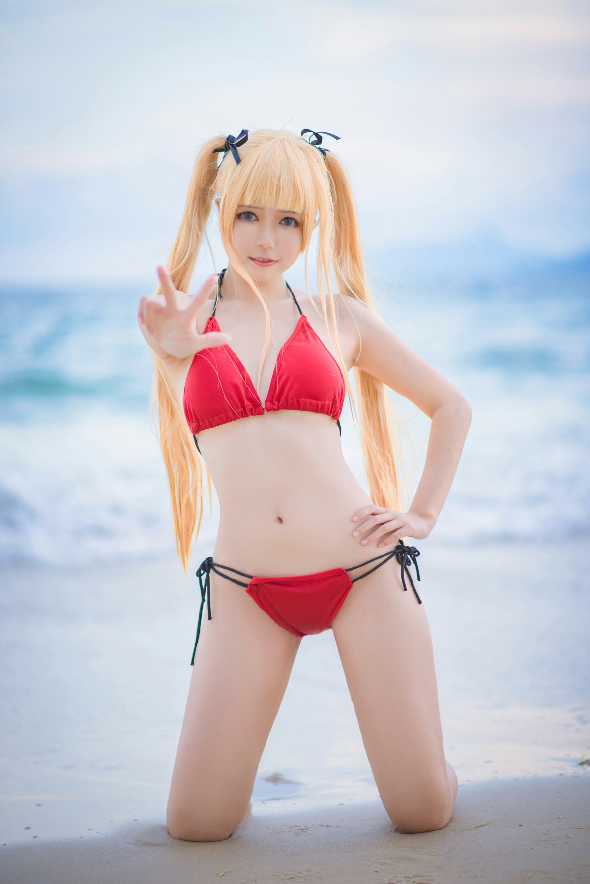 图片[18]-白金Saki写真 – 水着 – COSPLAY-小乔阁