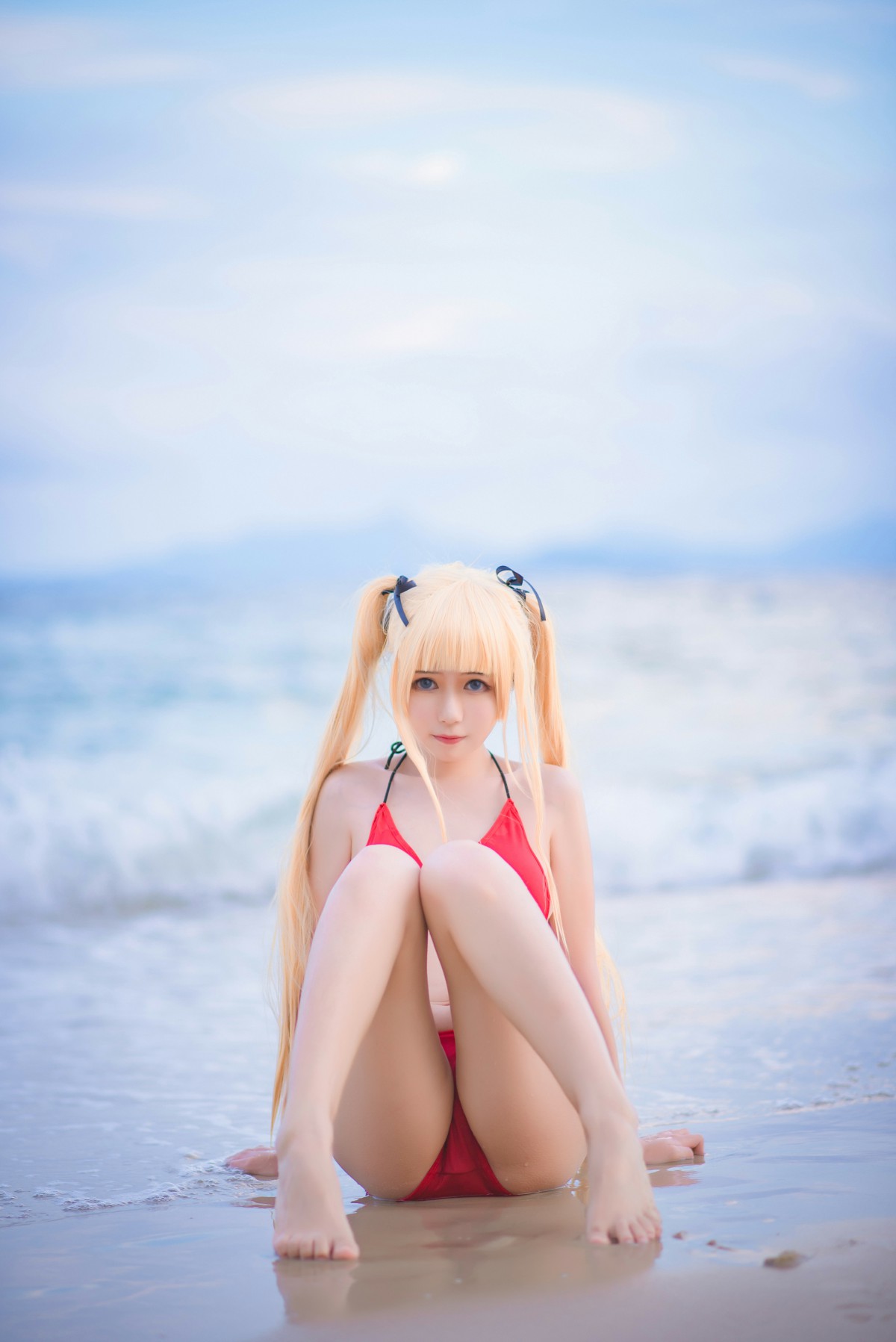 图片[22]-白金Saki写真 – 水着 – COSPLAY-小乔阁