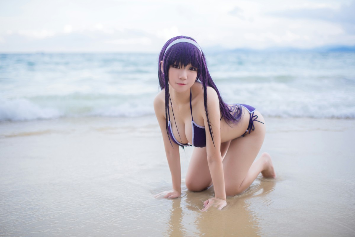 图片[23]-白金Saki写真 – 水着 – COSPLAY-小乔阁
