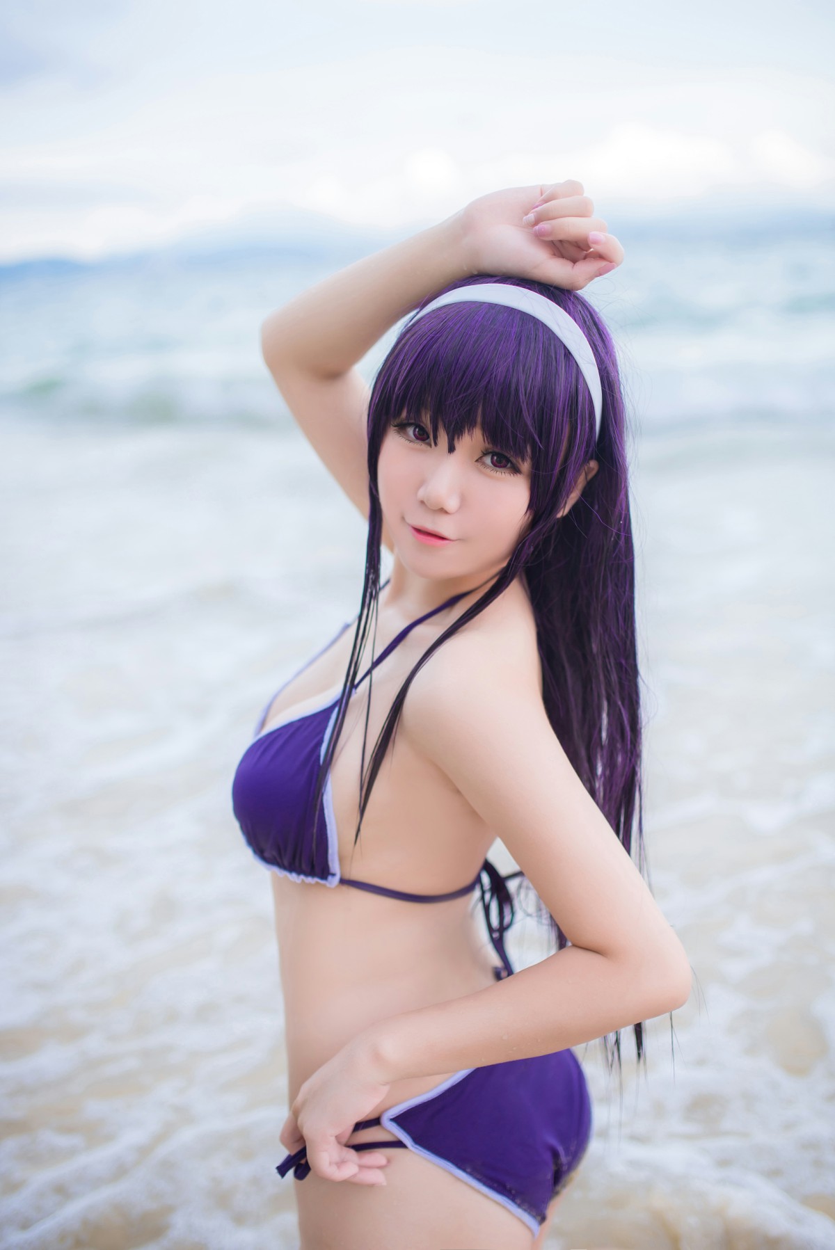 图片[26]-白金Saki写真 – 水着 – COSPLAY-小乔阁
