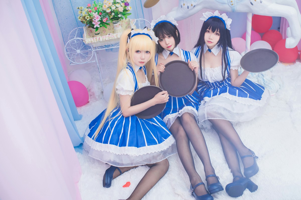 图片[2]-白金Saki写真 – 女仆 – COSPLAY-小乔阁