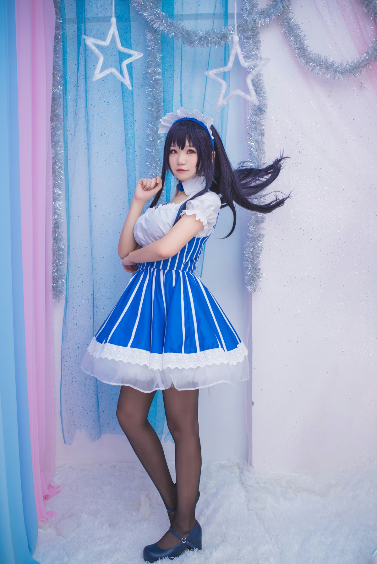 图片[5]-白金Saki写真 – 女仆 – COSPLAY-小乔阁