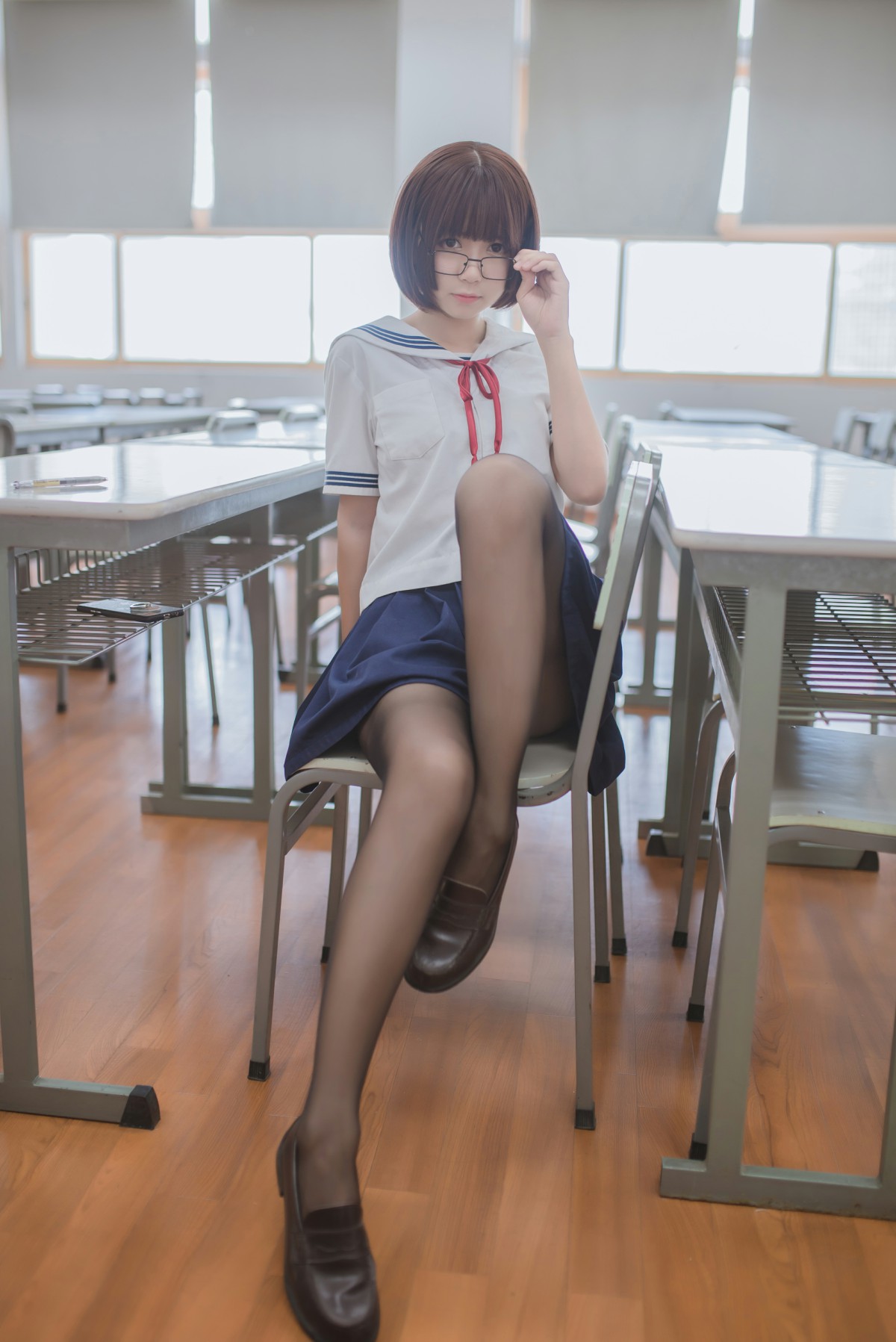 图片[9]-白金Saki写真 – 黑丝 – COSPLAY-小乔阁