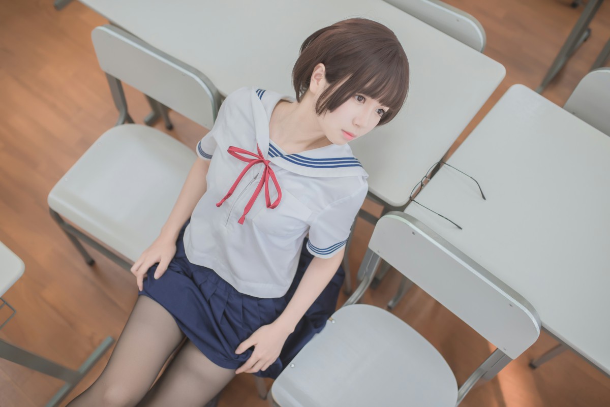 图片[20]-白金Saki写真 – 黑丝 – COSPLAY-小乔阁