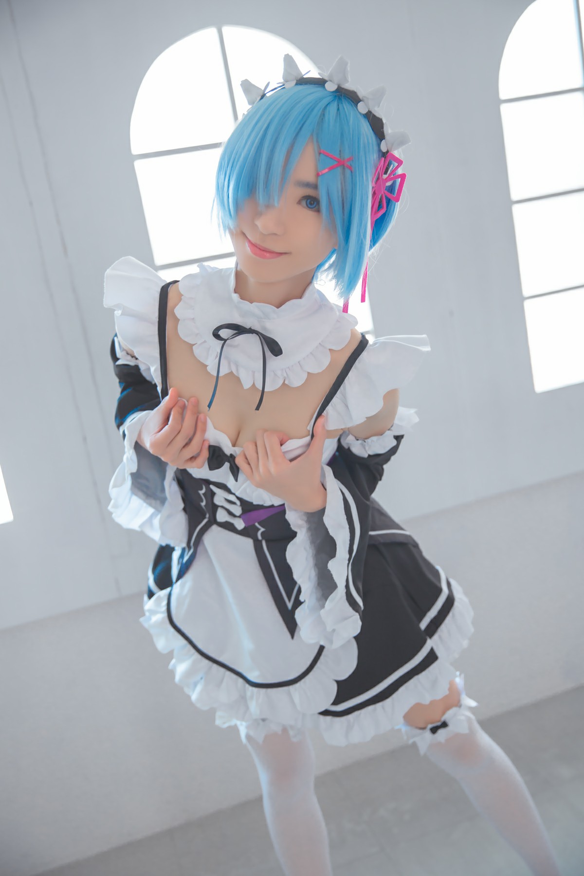 图片[41]-[Cosplay] Cosplay正片《雷姆》图集 – COSPLAY-小乔阁
