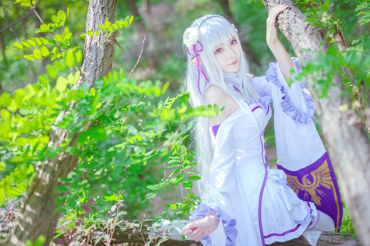 图片[2]-[Cosplay]从零开始的异世界生活 艾米莉娅 精美Cos – COSPLAY-小乔阁
