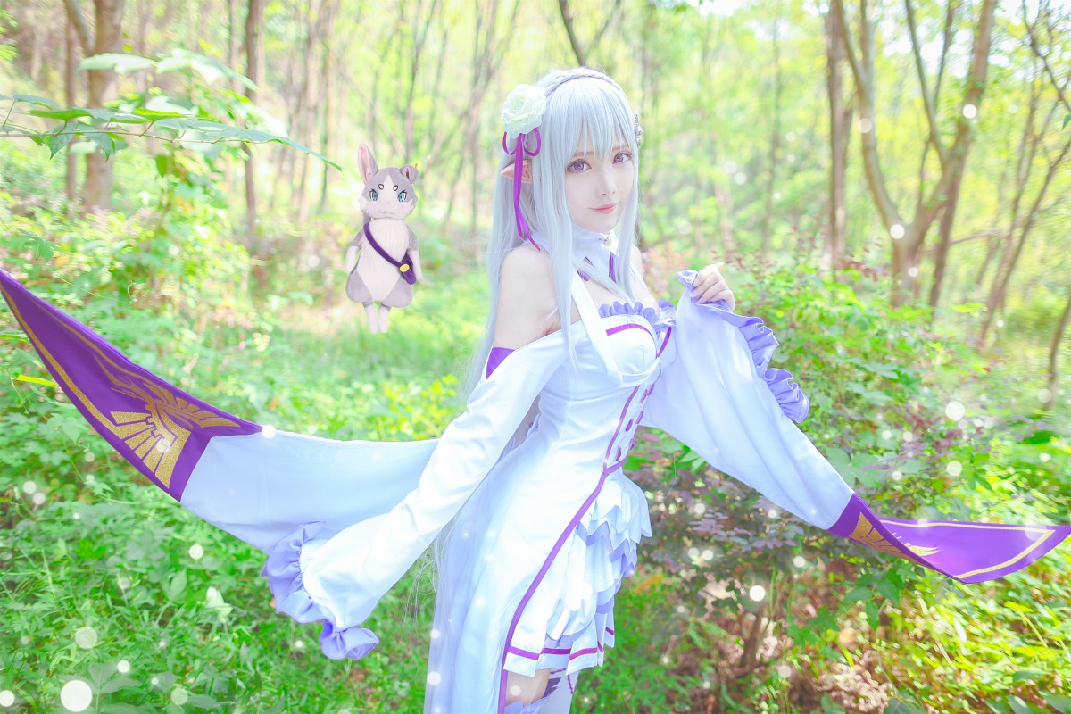 图片[8]-[Cosplay]从零开始的异世界生活 艾米莉娅 精美Cos – COSPLAY-小乔阁