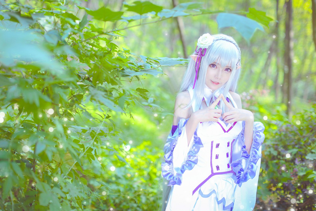 图片[9]-[Cosplay]从零开始的异世界生活 艾米莉娅 精美Cos – COSPLAY-小乔阁