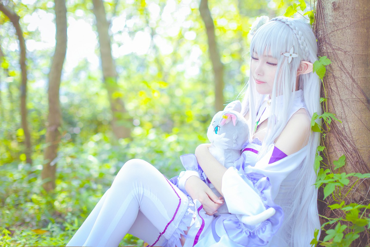 图片[10]-[Cosplay]从零开始的异世界生活 艾米莉娅 精美Cos – COSPLAY-小乔阁