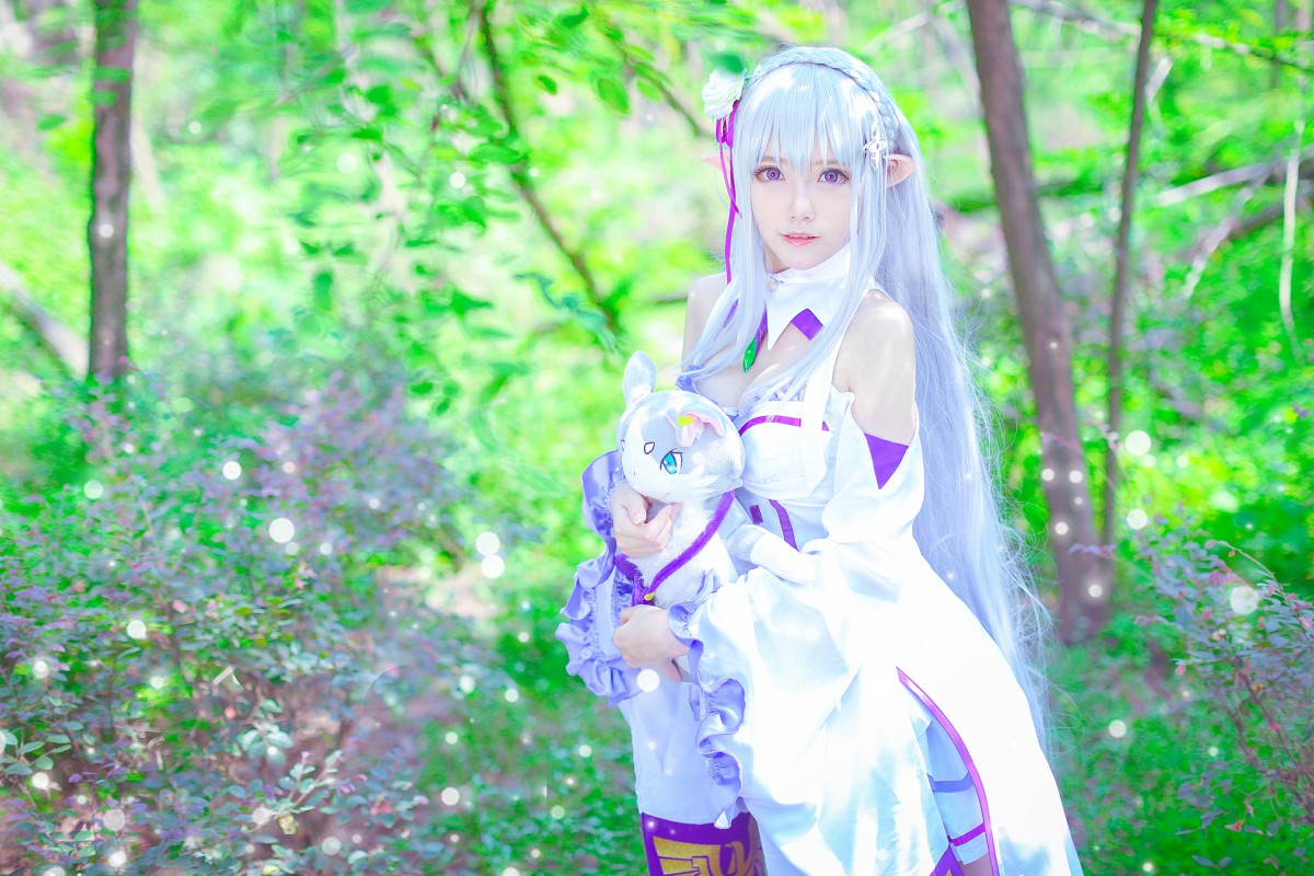 图片[14]-[Cosplay]从零开始的异世界生活 艾米莉娅 精美Cos – COSPLAY-小乔阁