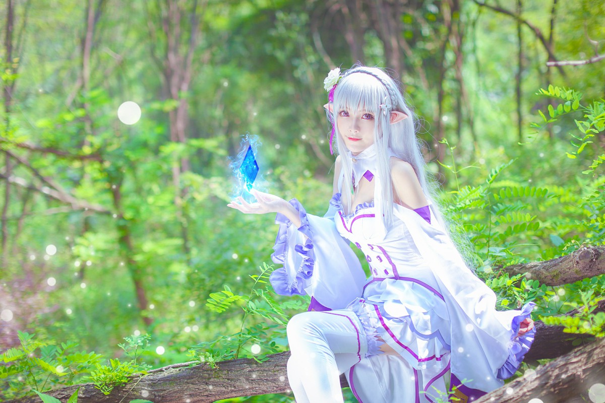 图片[16]-[Cosplay]从零开始的异世界生活 艾米莉娅 精美Cos – COSPLAY-小乔阁