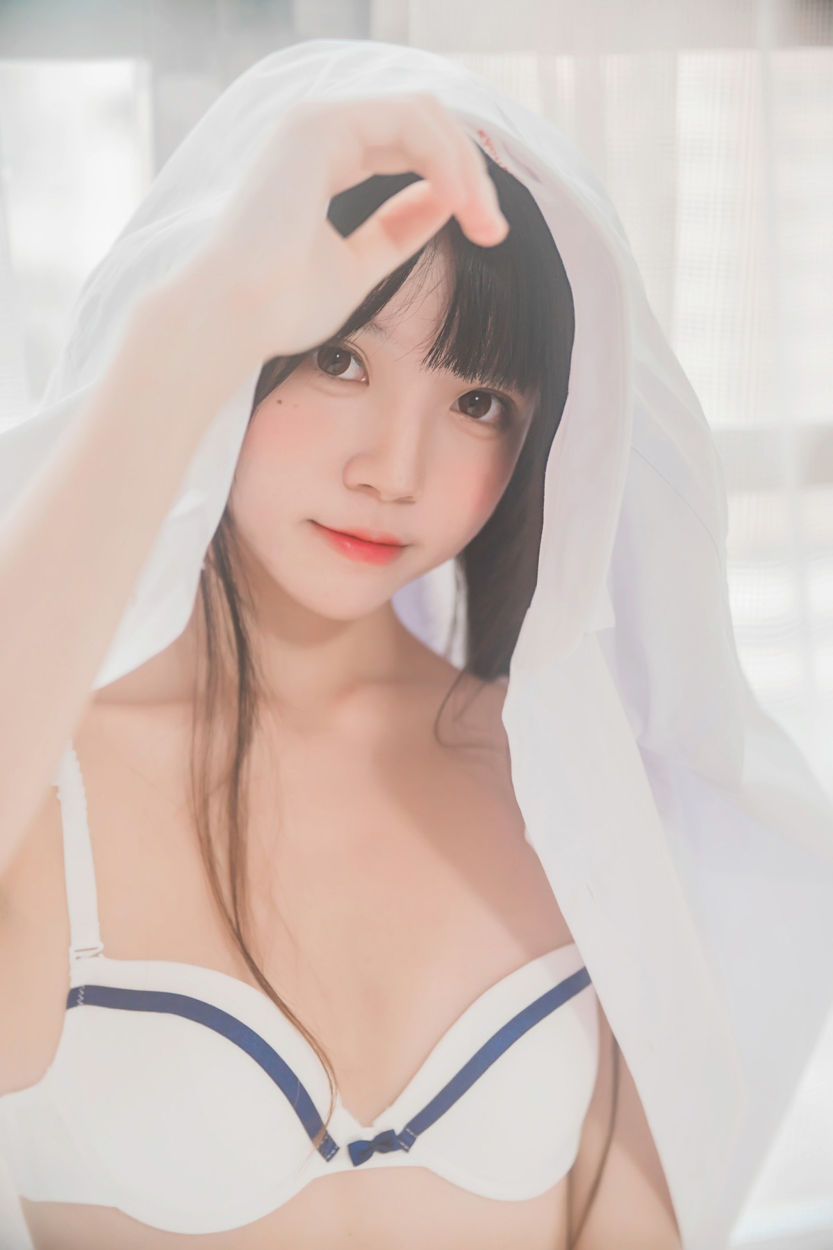 图片[44]-[桜桃喵]桜桃未熟-白衬衫双马尾 – COSPLAY-小乔阁