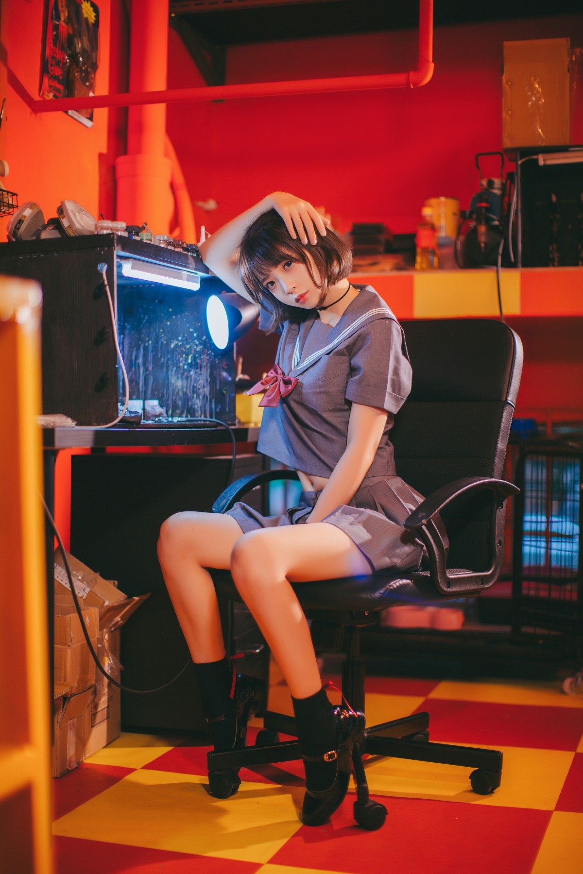 图片[2]-疯猫ss – 被囚禁的少女 – COSPLAY-小乔阁