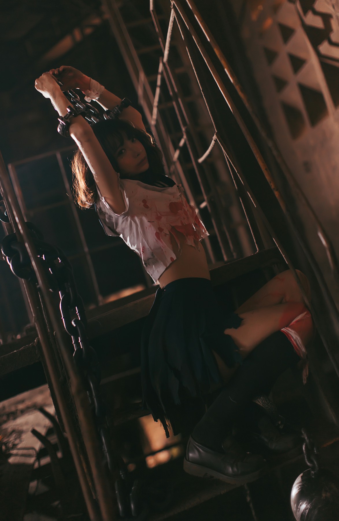 图片[4]-疯猫ss – 被囚禁的少女 – COSPLAY-小乔阁