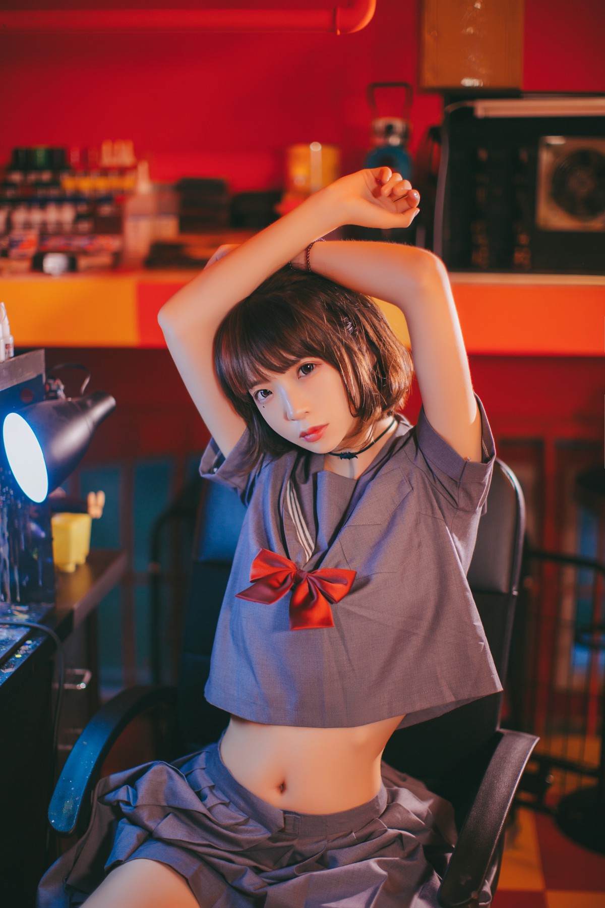 图片[6]-疯猫ss – 被囚禁的少女 – COSPLAY-小乔阁