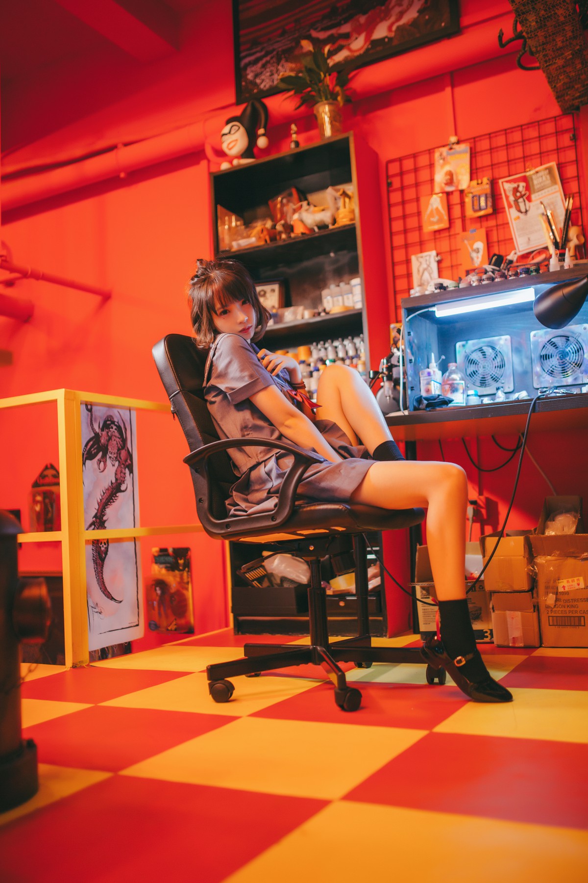 图片[18]-疯猫ss – 被囚禁的少女 – COSPLAY-小乔阁
