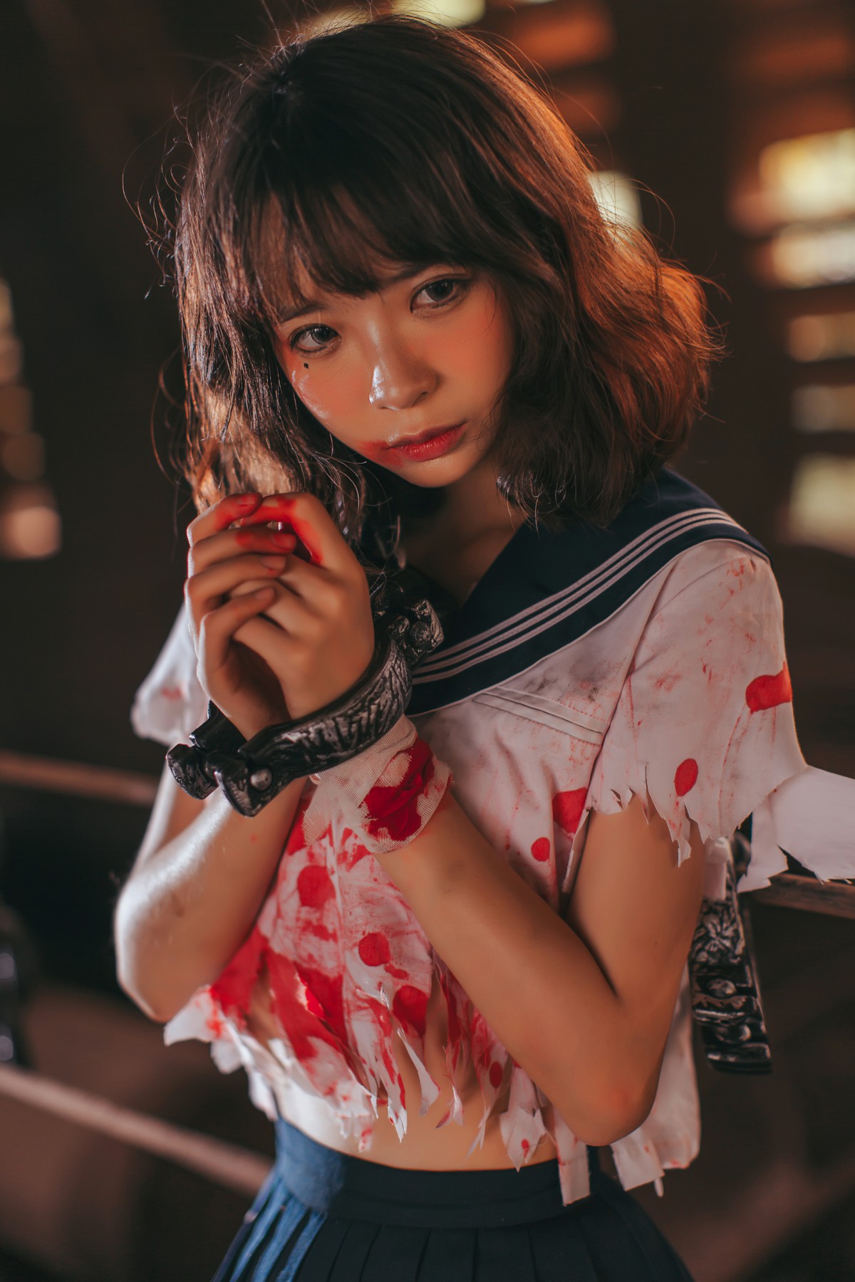 图片[22]-疯猫ss – 被囚禁的少女 – COSPLAY-小乔阁