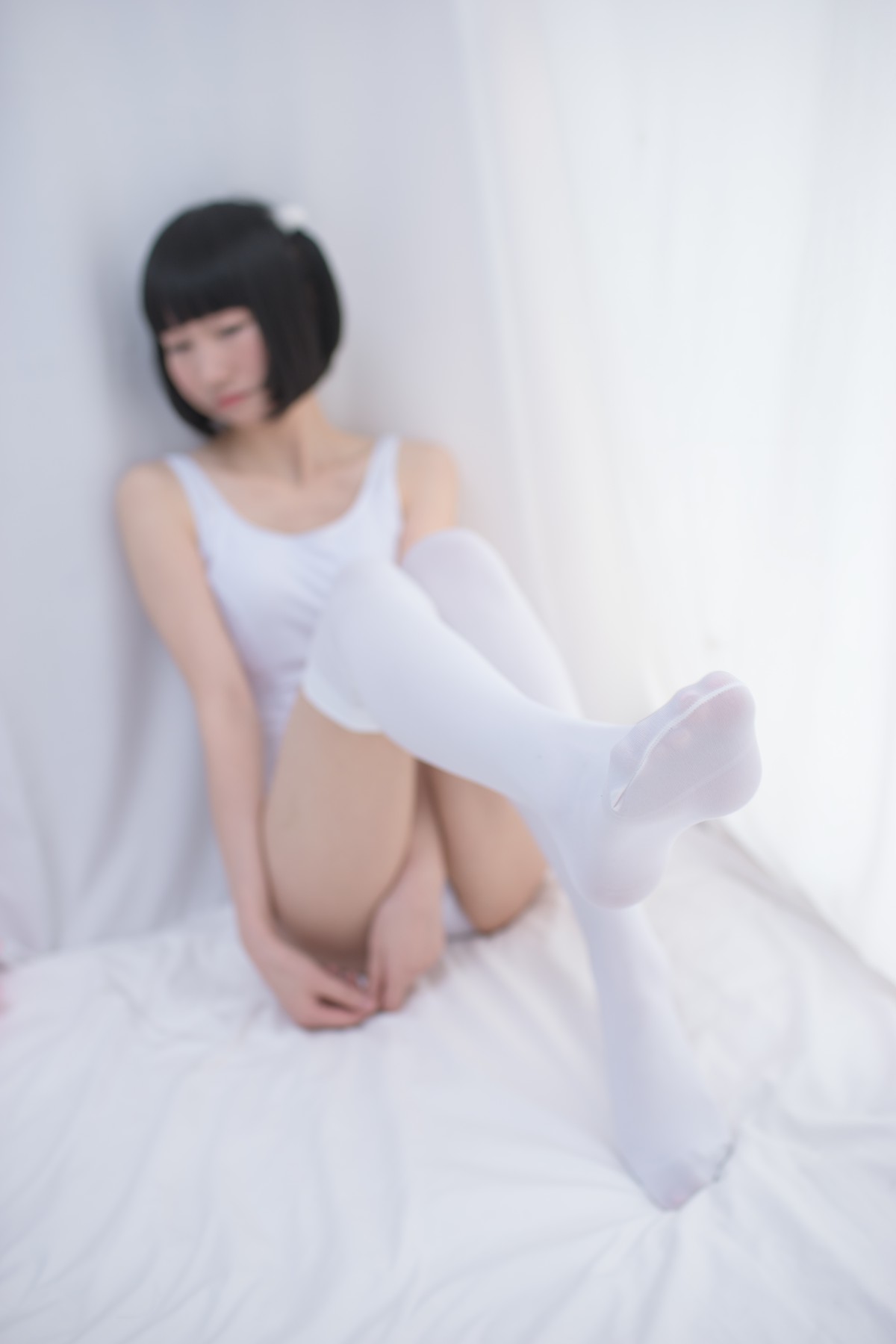 图片[20]-[轻兰映画写真]SPL.001 白色纯情丝袜秀 – COSPLAY-小乔阁