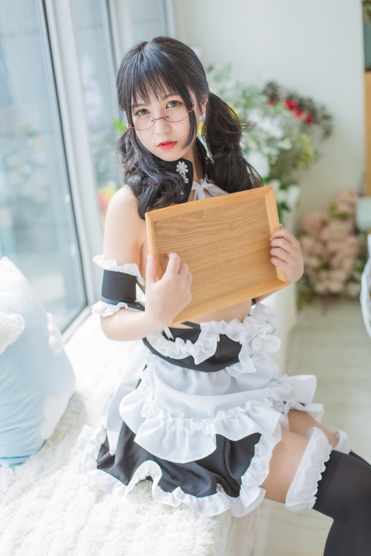 图片[22]-COS美女 逐月SU写真 – 女仆 – COSPLAY-小乔阁