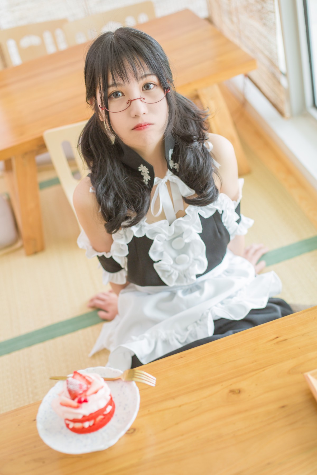 图片[28]-COS美女 逐月SU写真 – 女仆 – COSPLAY-小乔阁