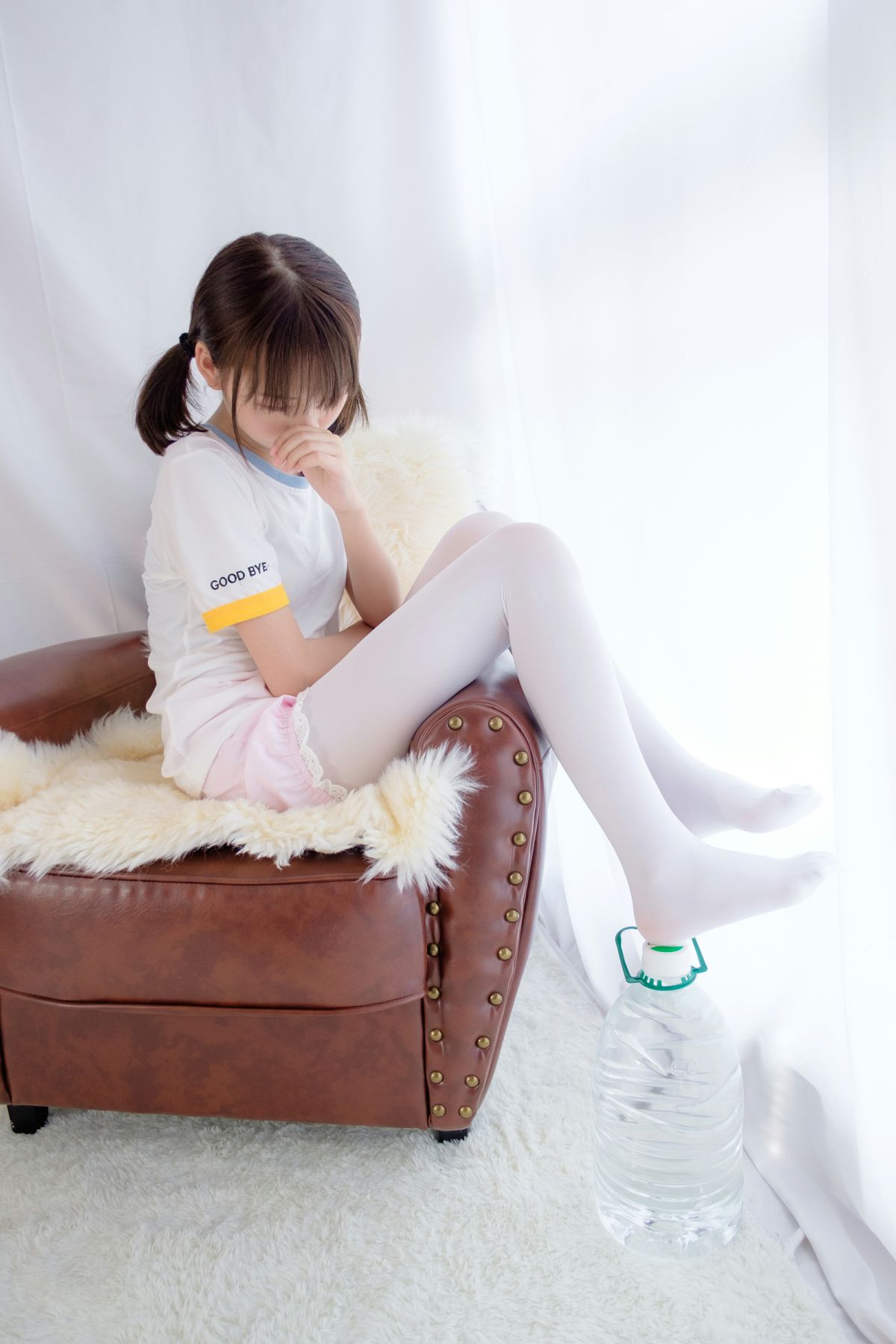 图片[17]-[森萝财团]R15-015白丝萝莉玩桶装水 – COSPLAY-小乔阁