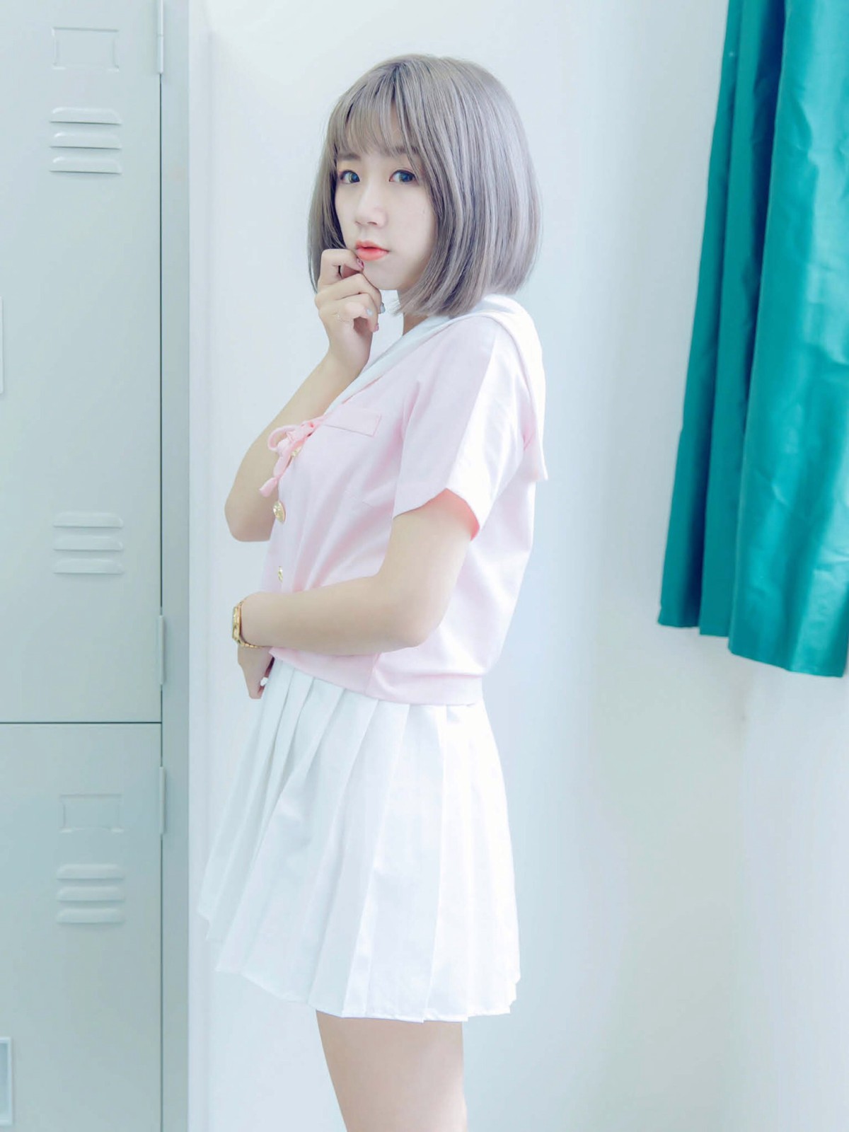 图片[4]-[JUICY]多汁女孩阮靖貽 日系清新萝莉甜美色诱 – COSPLAY-小乔阁