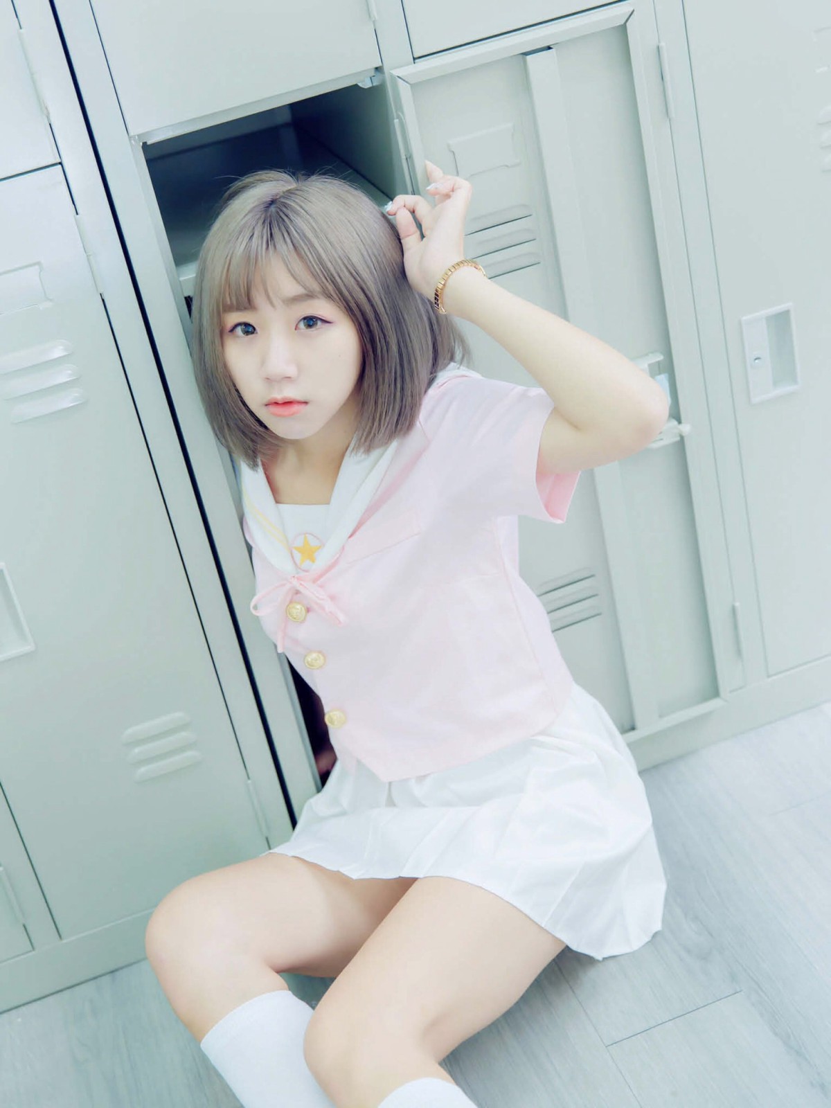 图片[18]-[JUICY]多汁女孩阮靖貽 日系清新萝莉甜美色诱 – COSPLAY-小乔阁