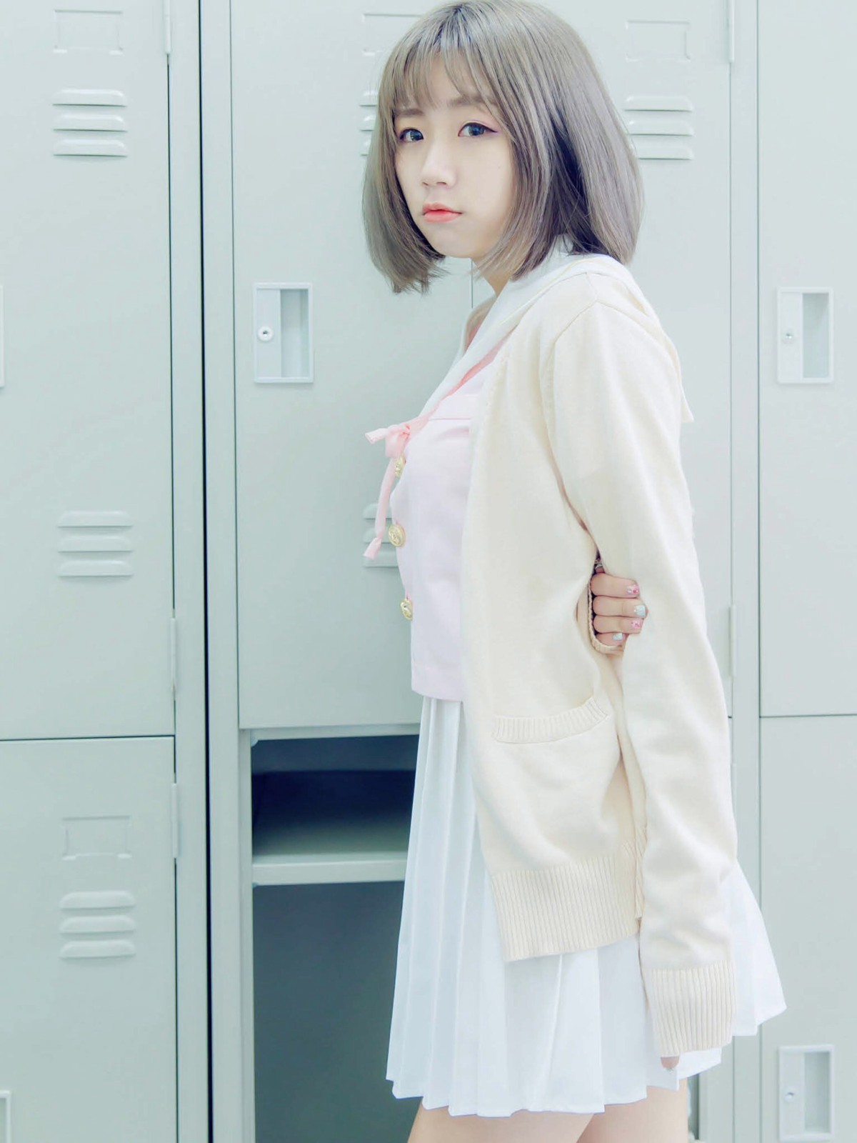 图片[23]-[JUICY]多汁女孩阮靖貽 日系清新萝莉甜美色诱 – COSPLAY-小乔阁