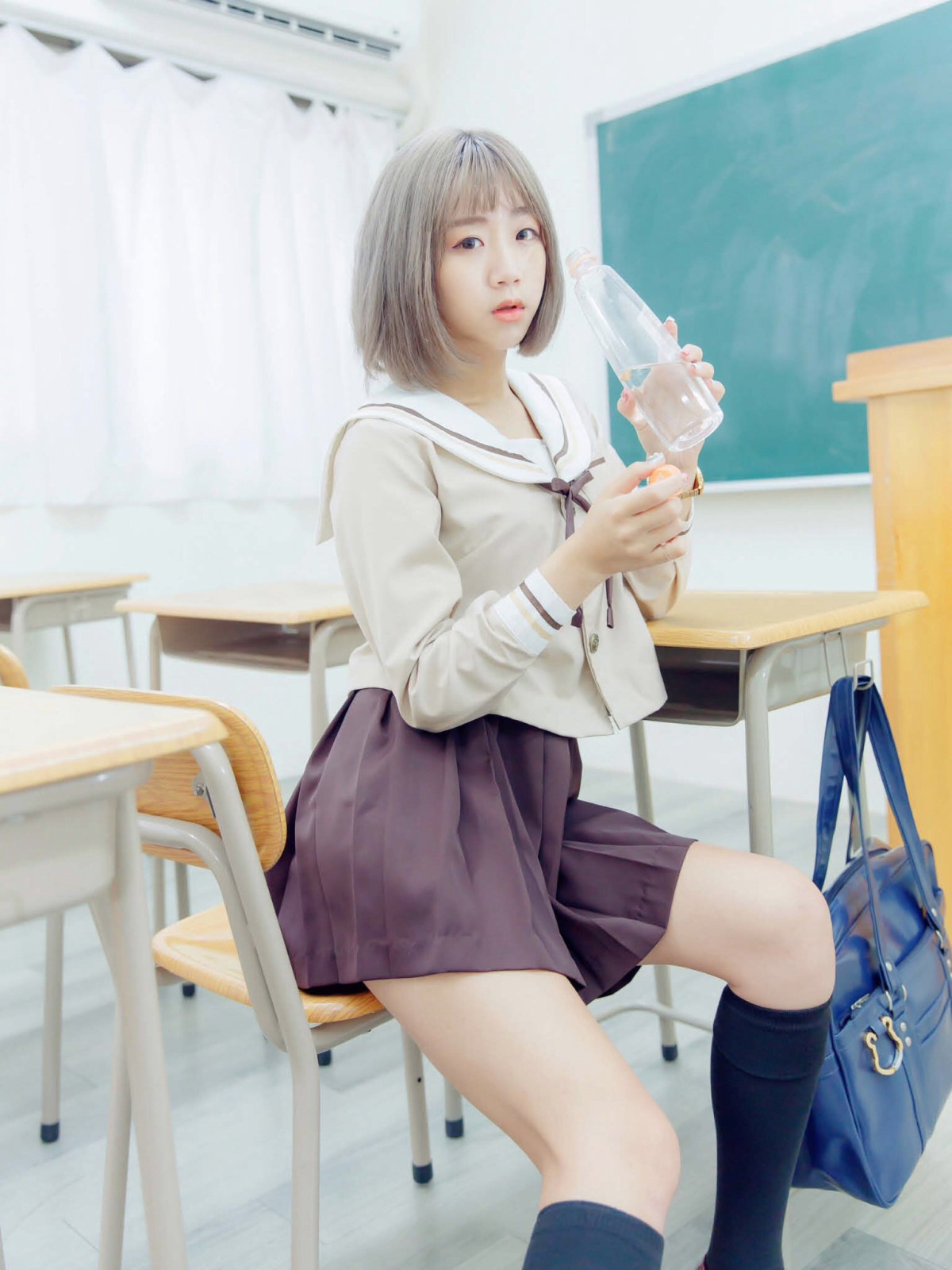 图片[4]-[JUICY]多汁女孩阮靖貽 水手服挑逗可爱单纯学生 – COSPLAY-小乔阁