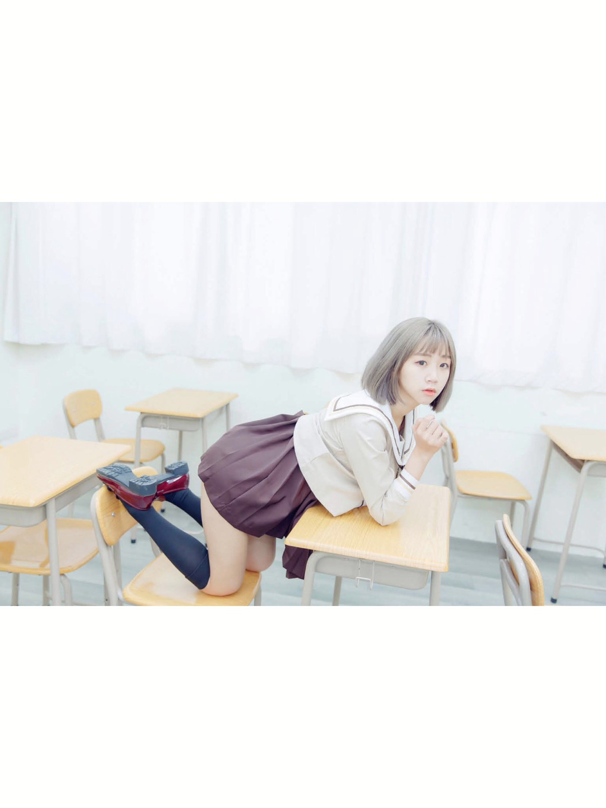 图片[11]-[JUICY]多汁女孩阮靖貽 水手服挑逗可爱单纯学生 – COSPLAY-小乔阁