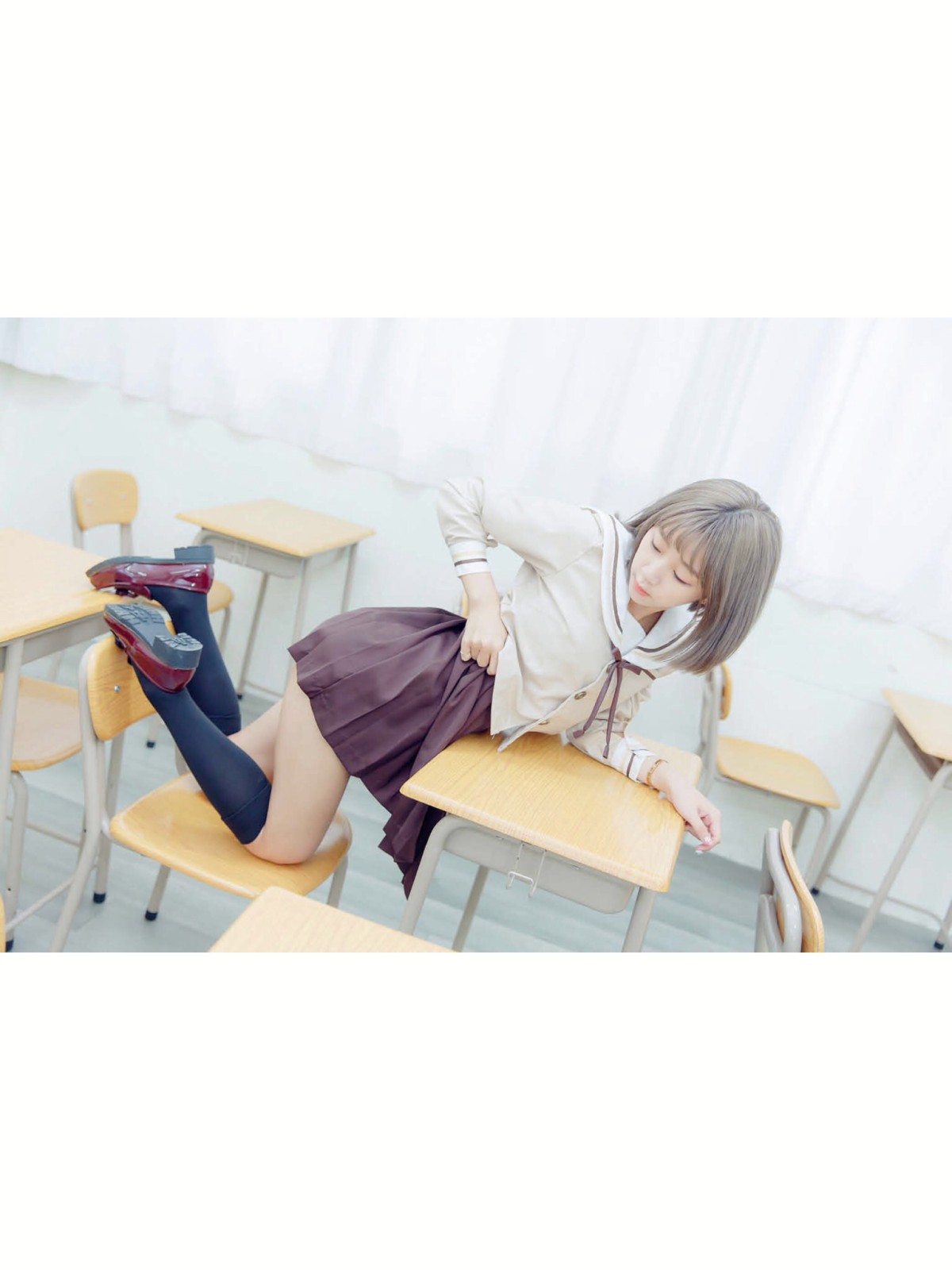 图片[13]-[JUICY]多汁女孩阮靖貽 水手服挑逗可爱单纯学生 – COSPLAY-小乔阁